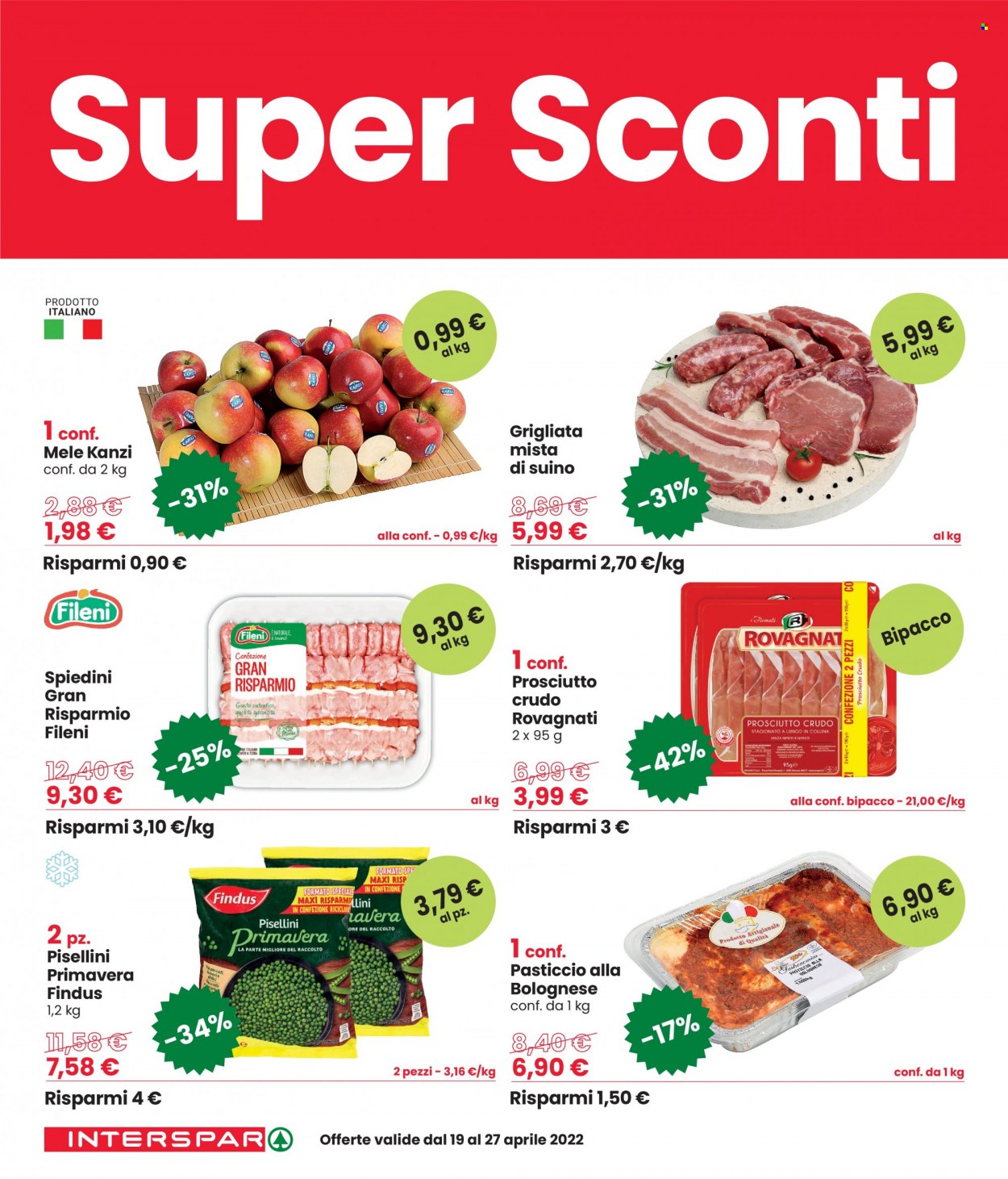 Volantino Interspar - 19/4/2022 - 27/4/2022. Pagina 2