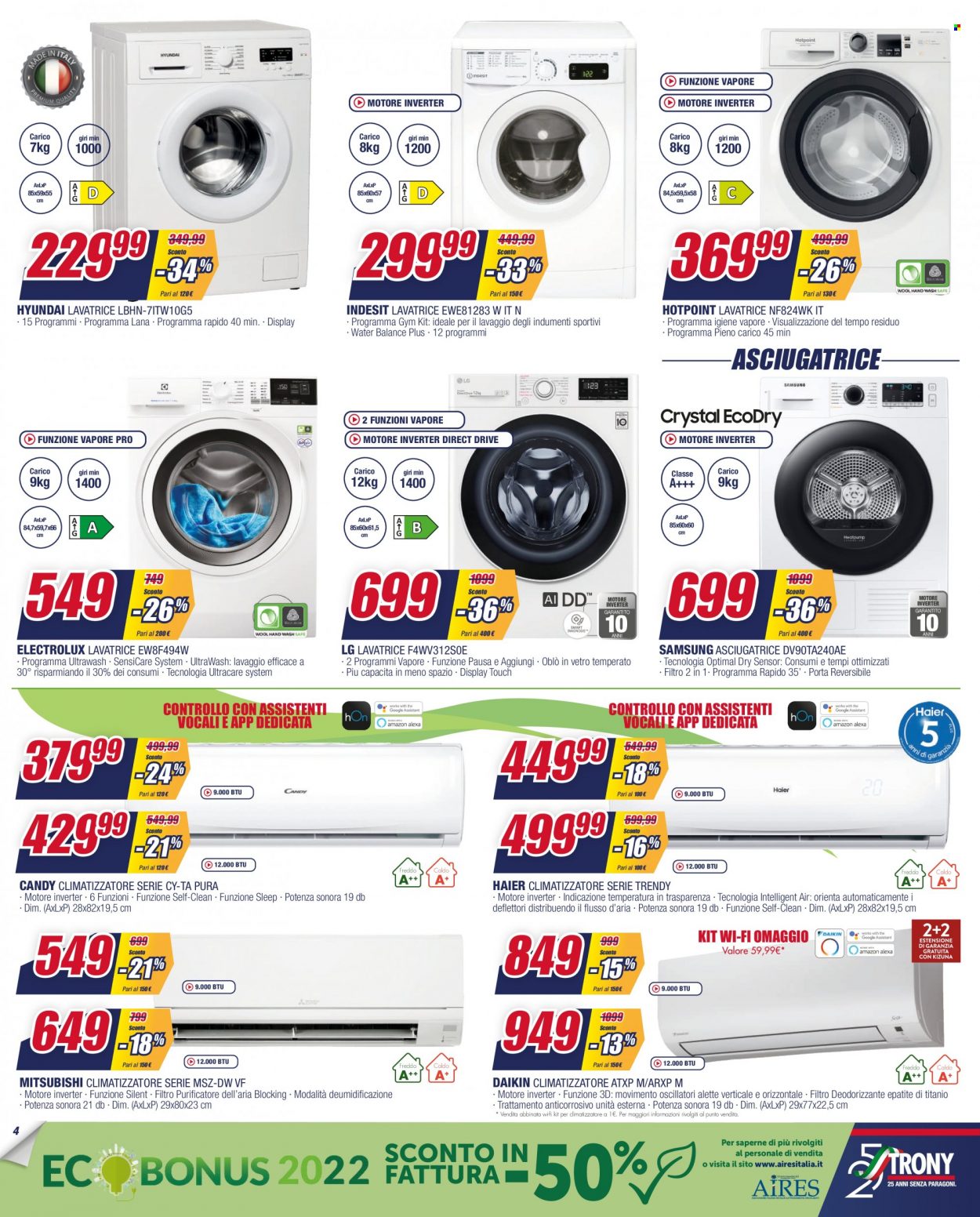Volantino Trony - 22/4/2022 - 4/5/2022. Pagina 4