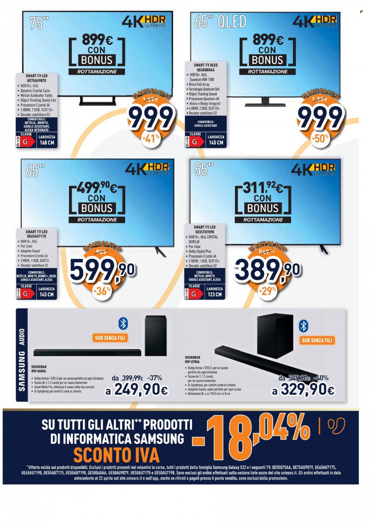 Volantino Unieuro - 22/4/2022 - 1/5/2022. Pagina 5