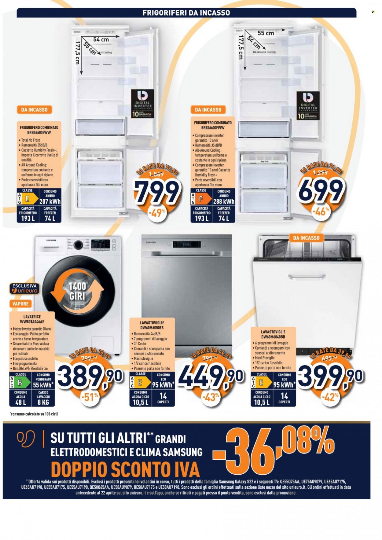Volantino Unieuro - 22/4/2022 - 1/5/2022. Pagina 10