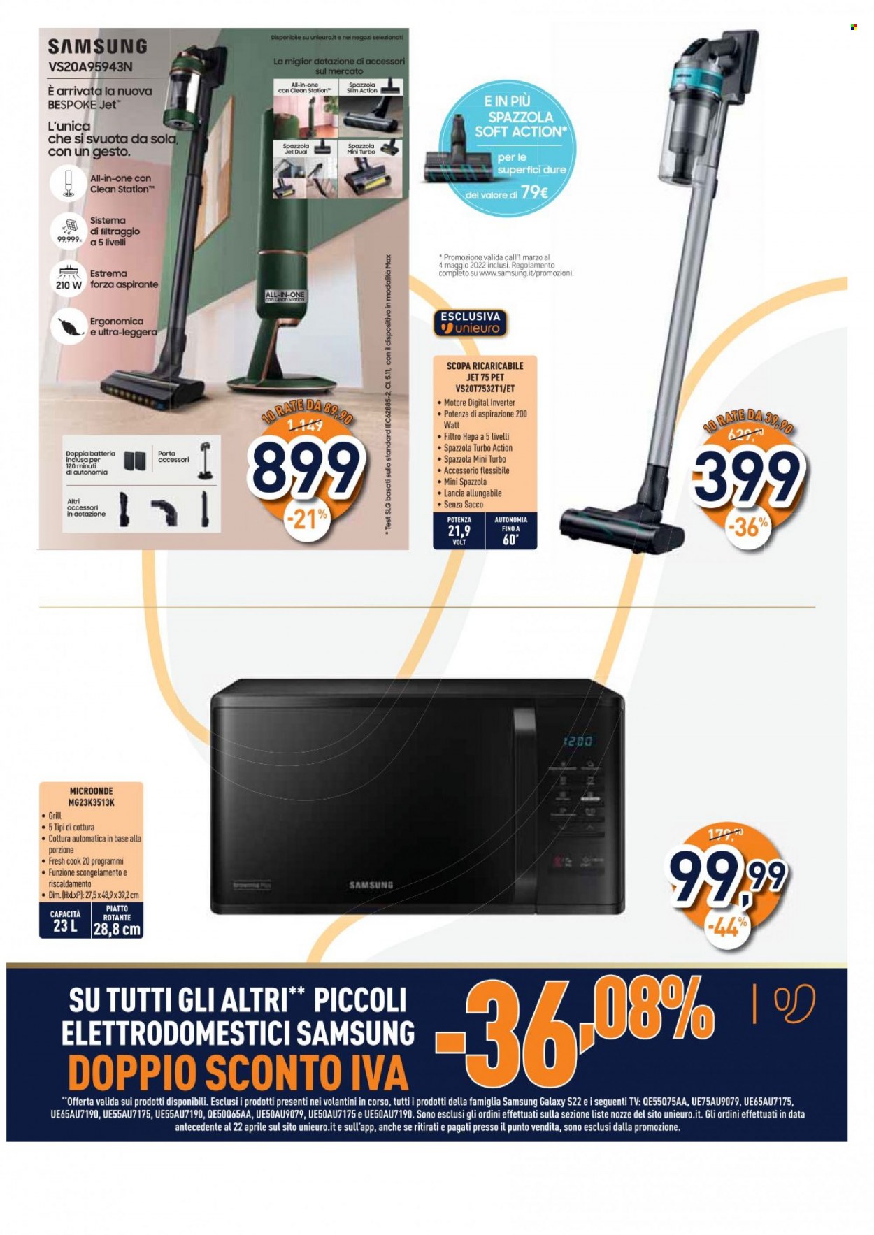 Volantino Unieuro - 22/4/2022 - 1/5/2022. Pagina 11