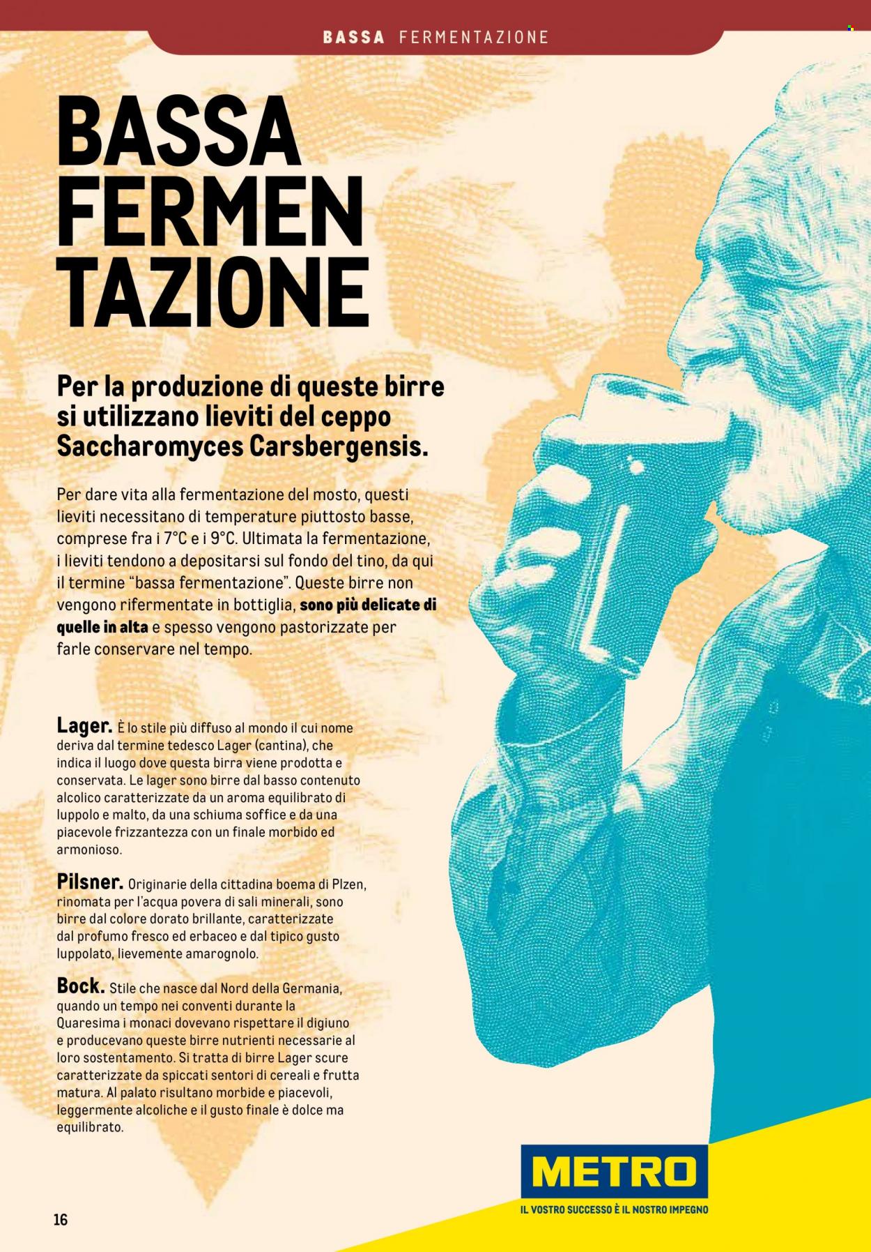 thumbnail - Volantino Metro - 5/5/2022 - 12/10/2022 - Prodotti in offerta - birra tipo lager, birra tipo pilsner, profumo, ceppo. Pagina 16.