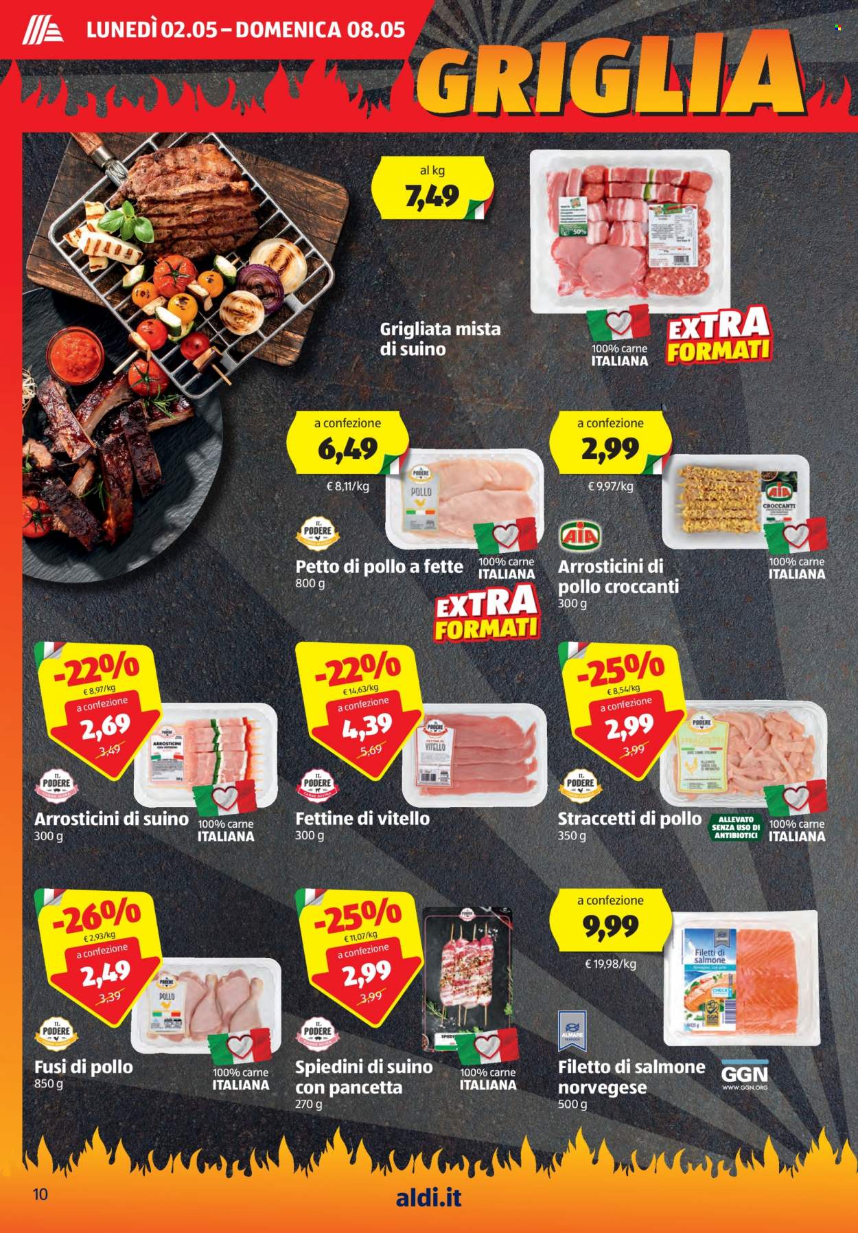 Volantino Aldi - 2/5/2022 - 8/5/2022. Pagina 10