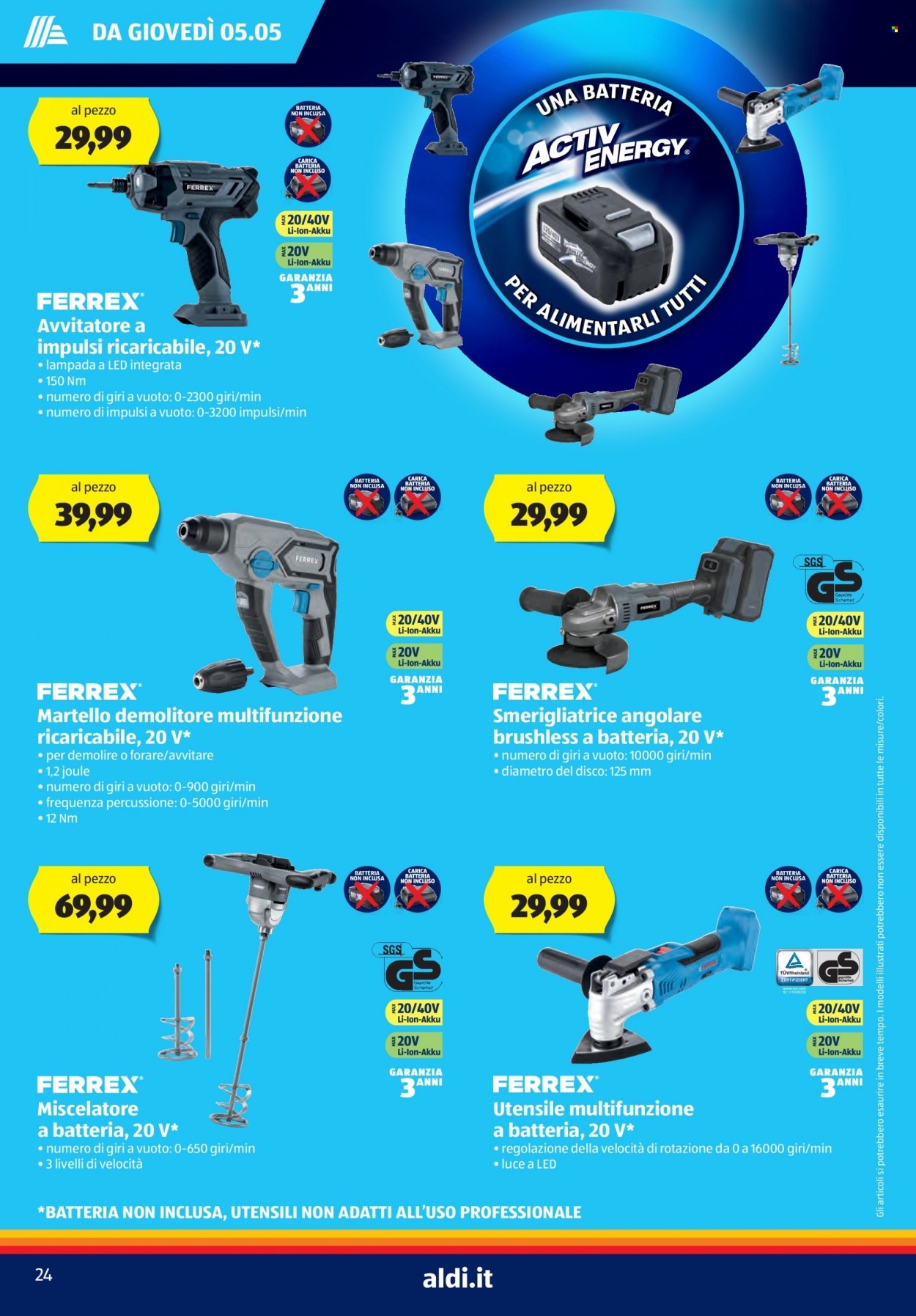 Volantino Aldi - 2/5/2022 - 8/5/2022. Pagina 24