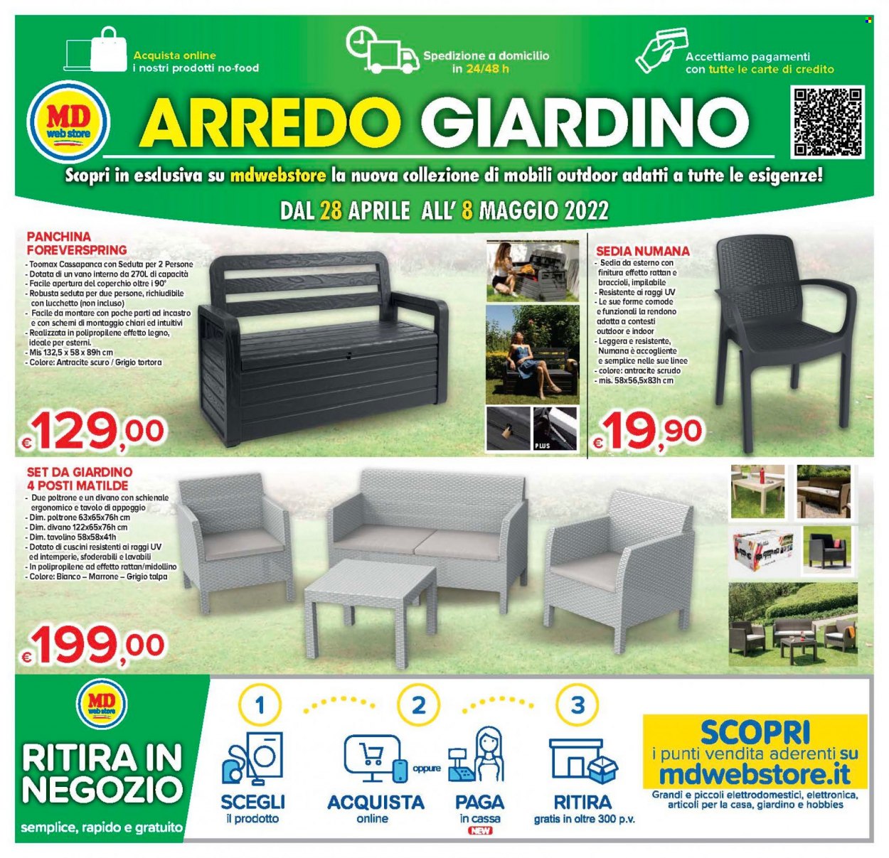Volantino MD Discount - 28/4/2022 - 8/5/2022. Pagina 22