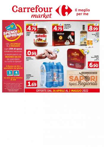 Volantino Carrefour - 26/4/2022 - 2/5/2022.