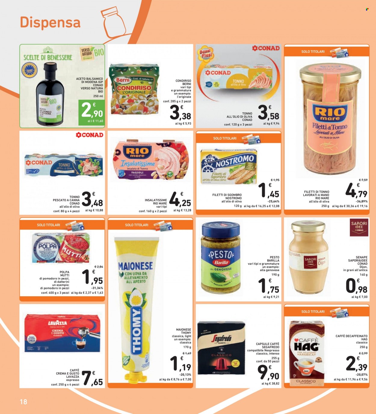Volantino Conad - 28/4/2022 - 9/5/2022. Pagina 18