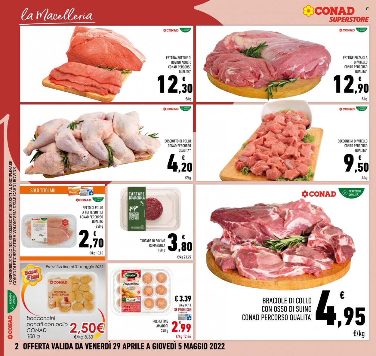 Volantino Conad - 29/4/2022 - 5/5/2022. Pagina 2