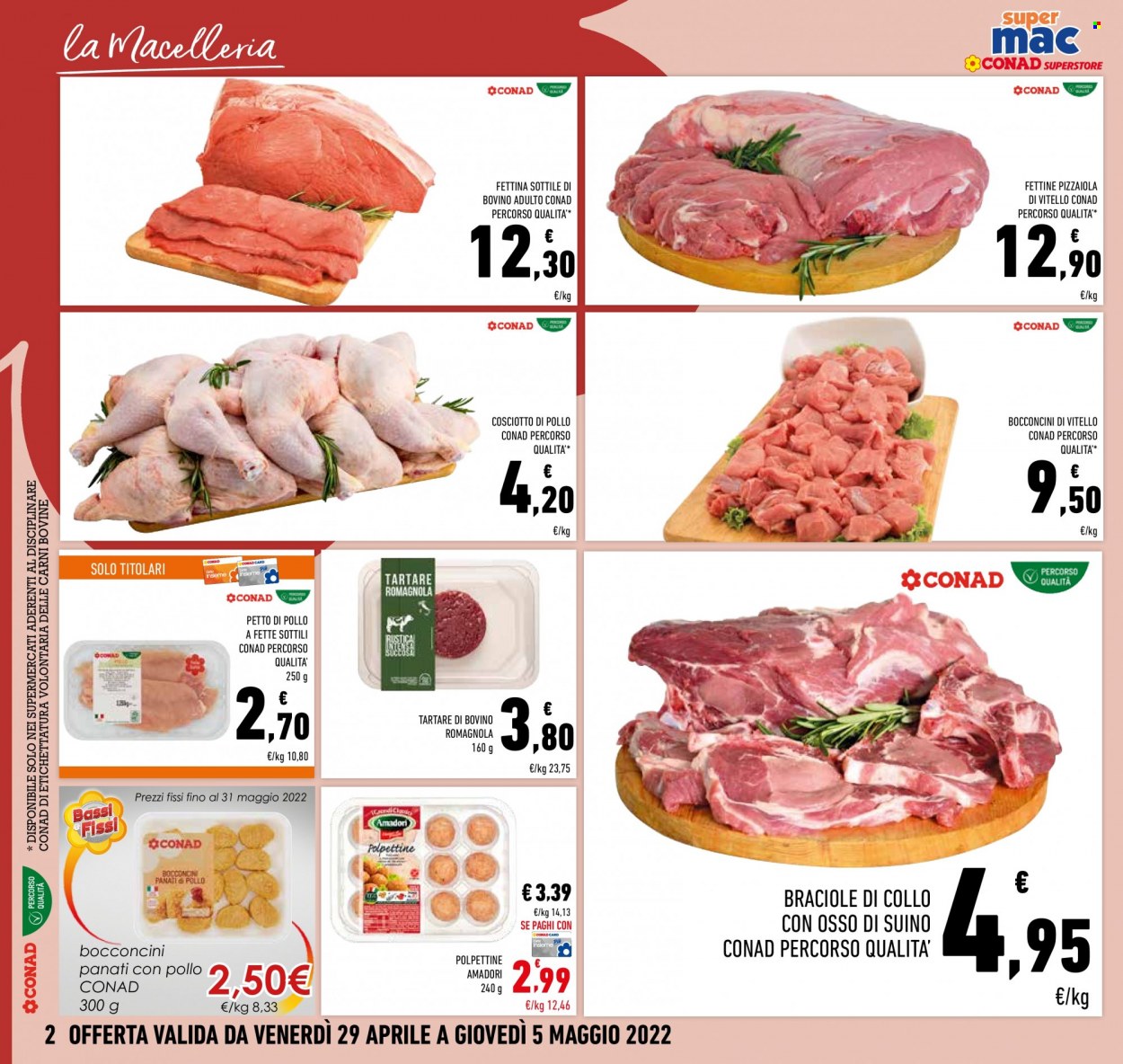 Volantino Conad - 29/4/2022 - 5/5/2022. Pagina 2