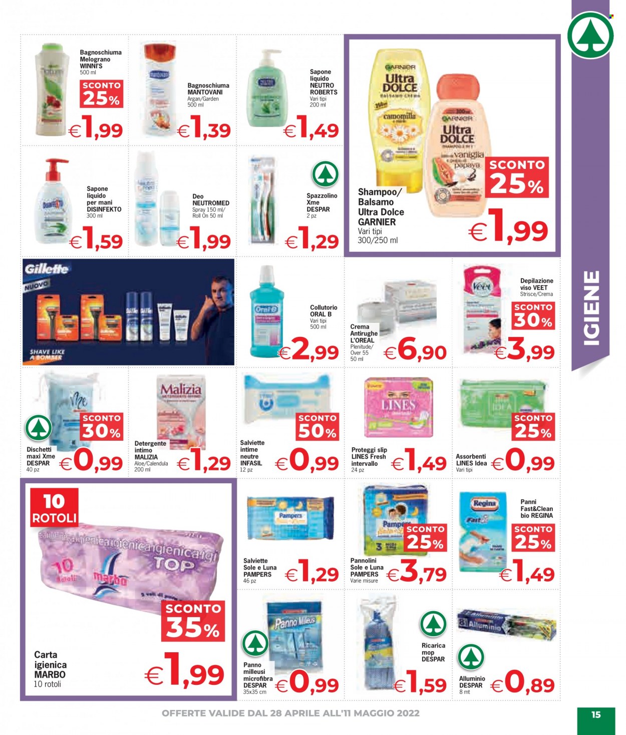Volantino Eurospar - 28/4/2022 - 11/5/2022. Pagina 15