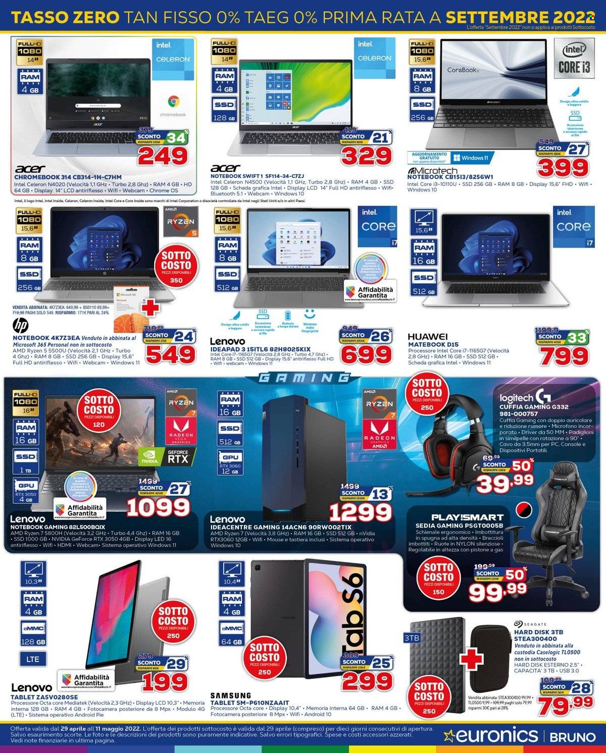 Volantino Euronics - 29/4/2022 - 11/5/2022. Pagina 10