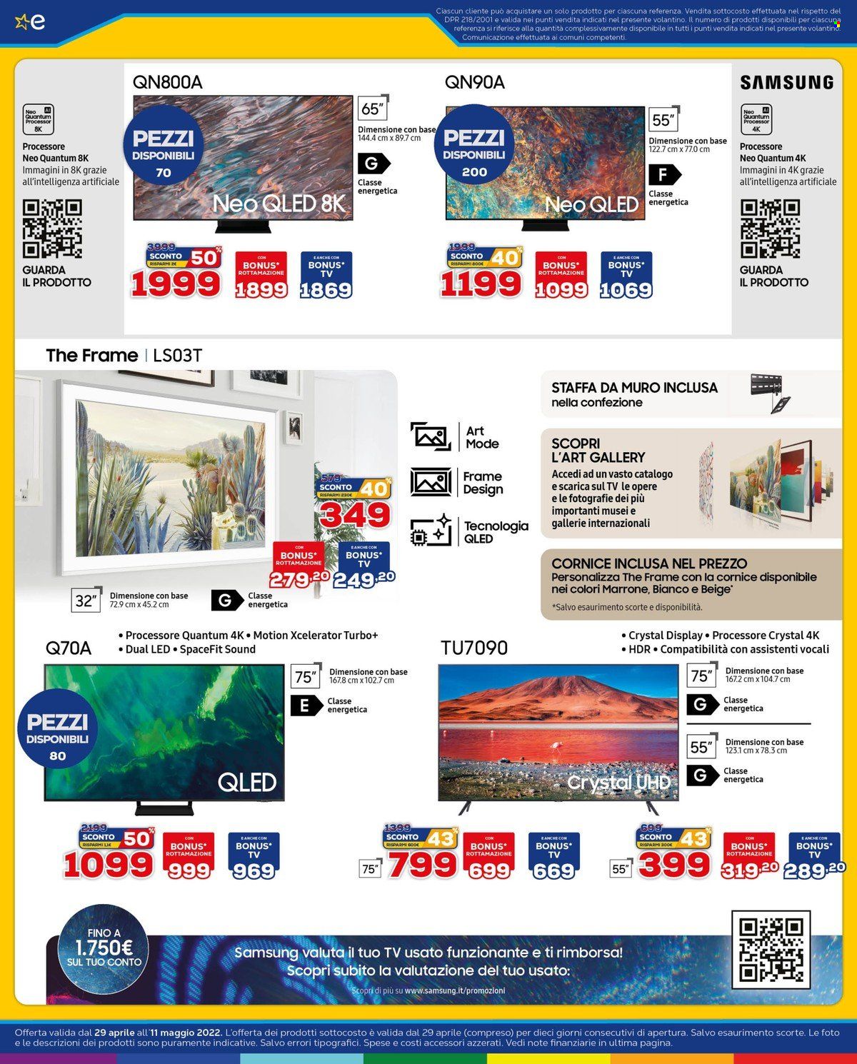 Volantino Euronics - 29/4/2022 - 11/5/2022. Pagina 14