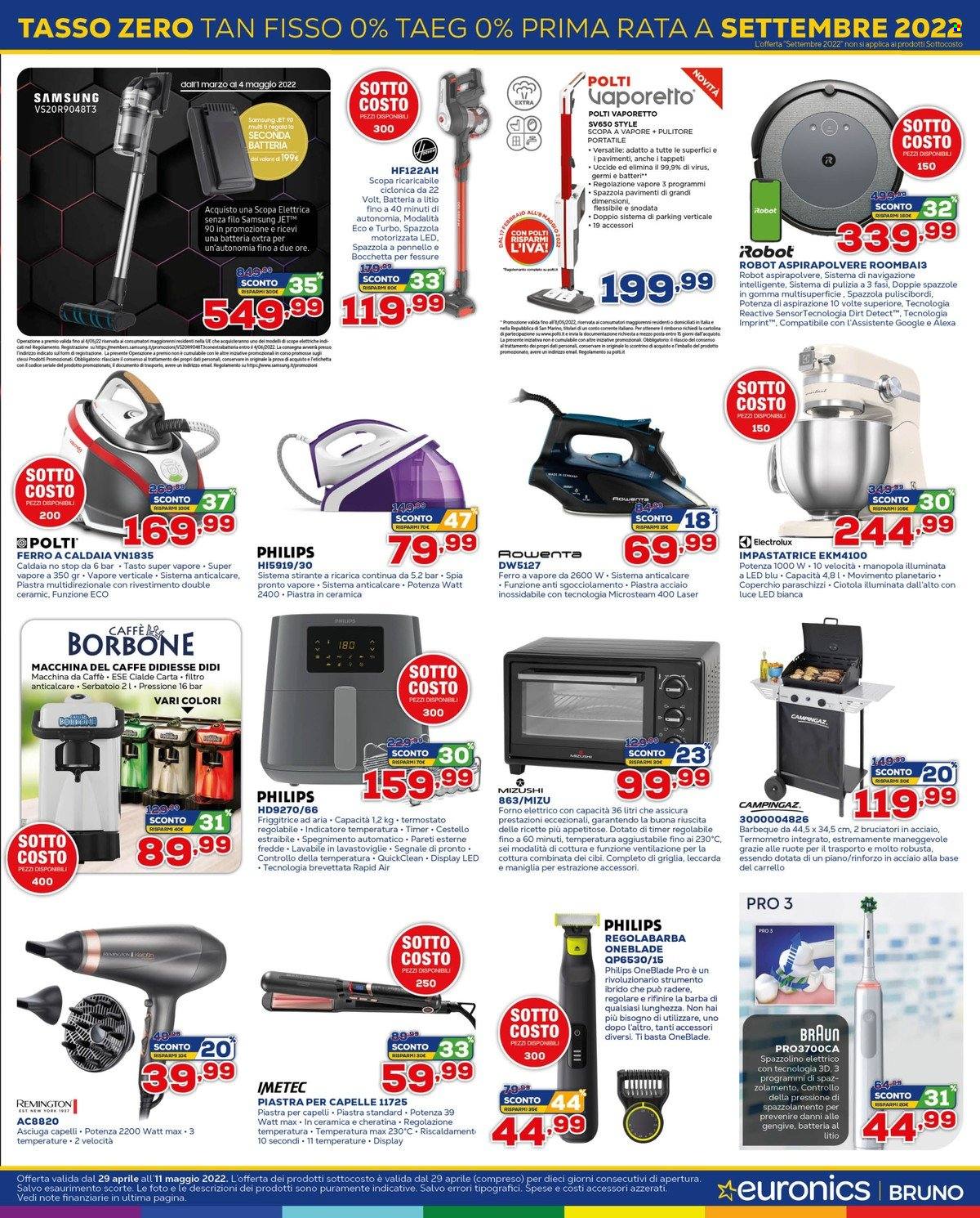Volantino Euronics - 29/4/2022 - 11/5/2022. Pagina 18