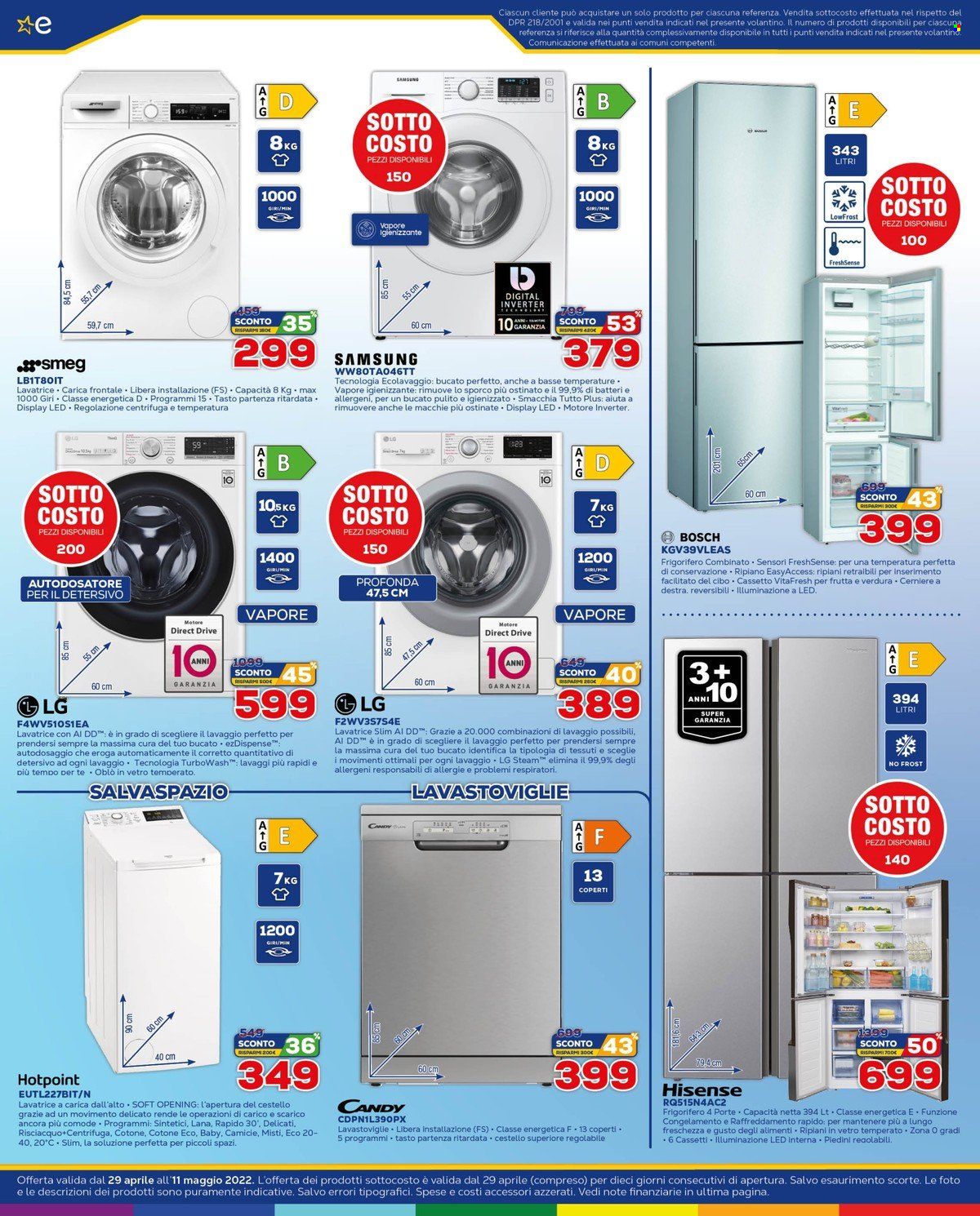 Volantino Euronics - 29/4/2022 - 11/5/2022. Pagina 19