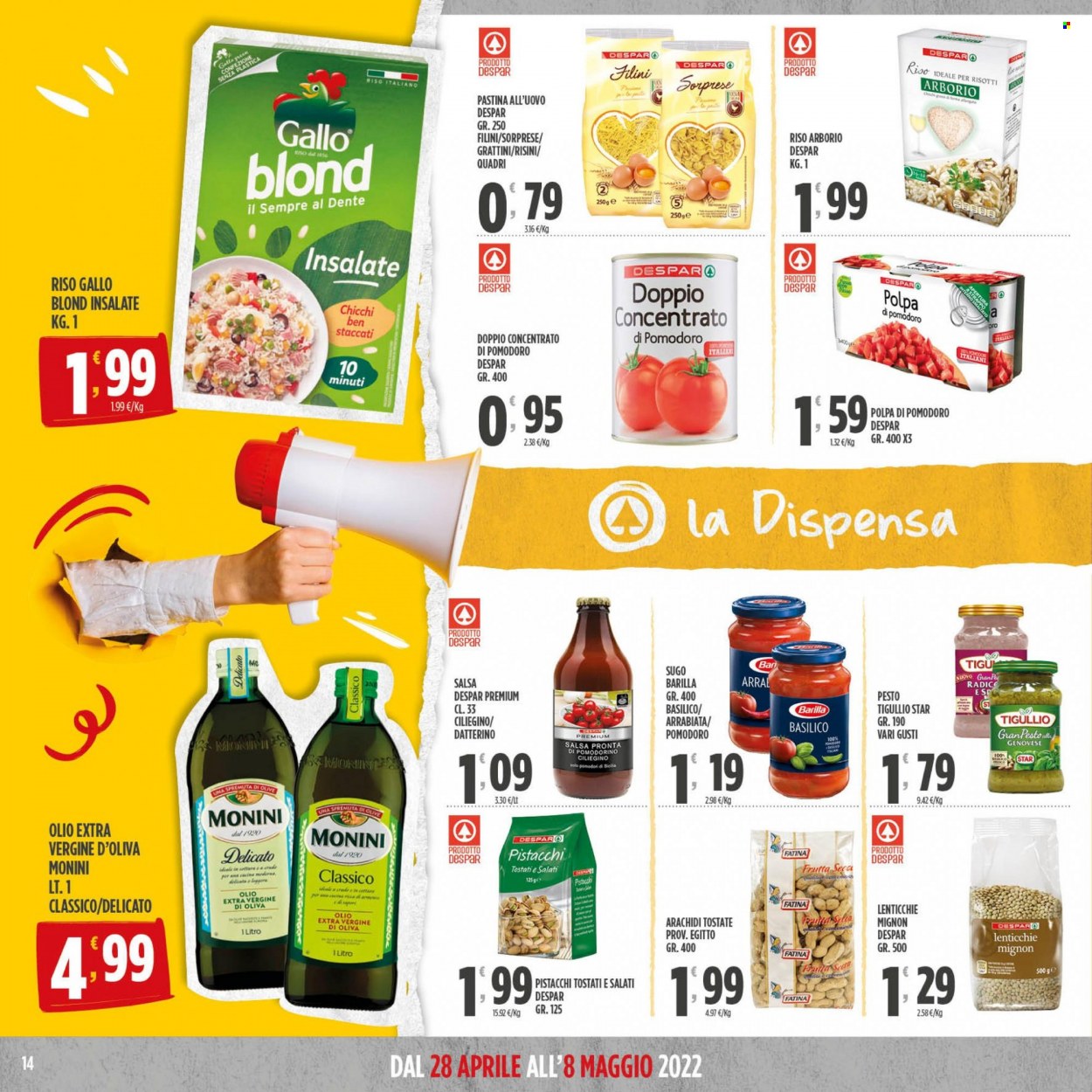 Volantino Despar - 28/4/2022 - 8/5/2022. Pagina 14