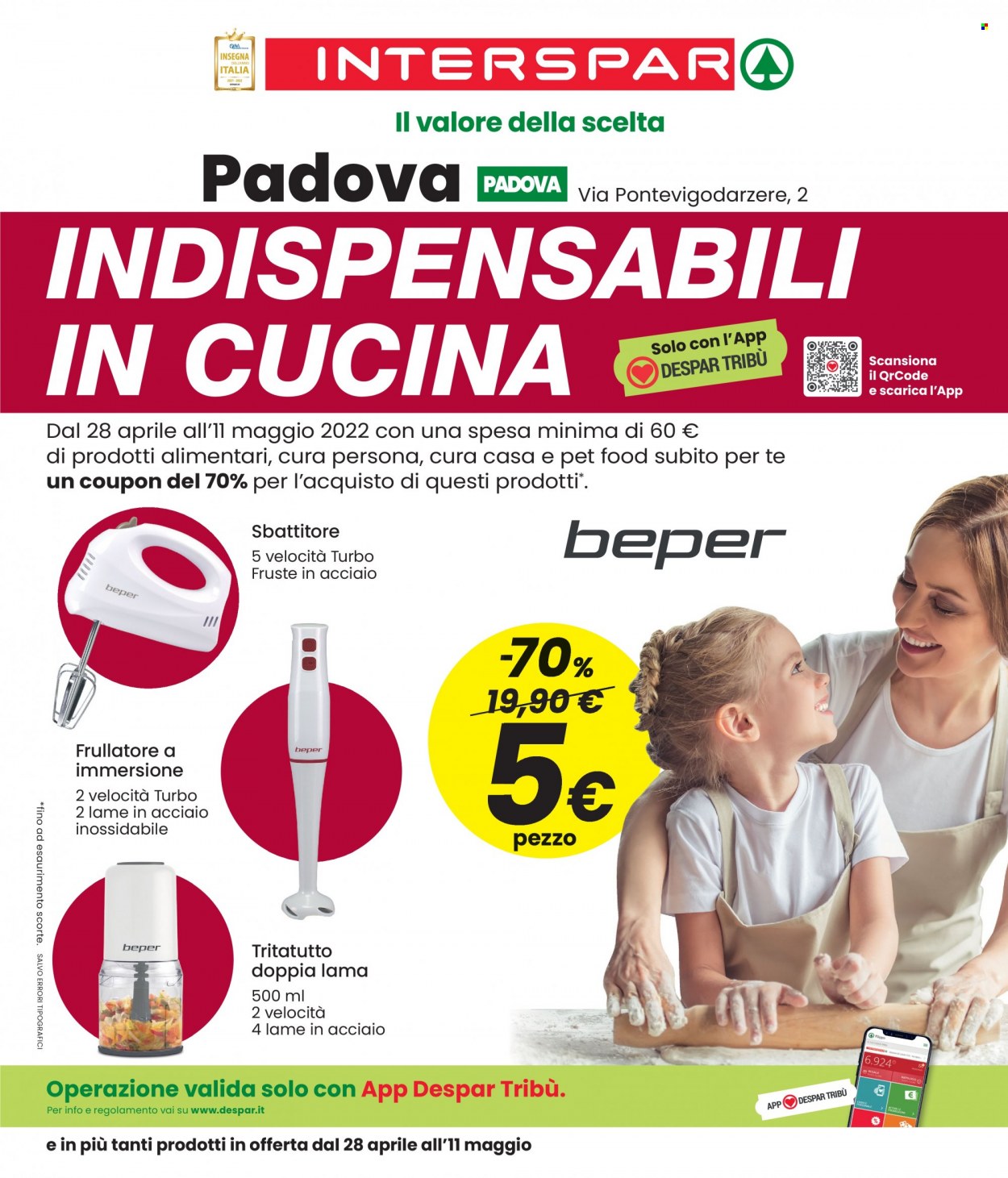 Volantino Interspar - 28/4/2022 - 11/5/2022. Pagina 1