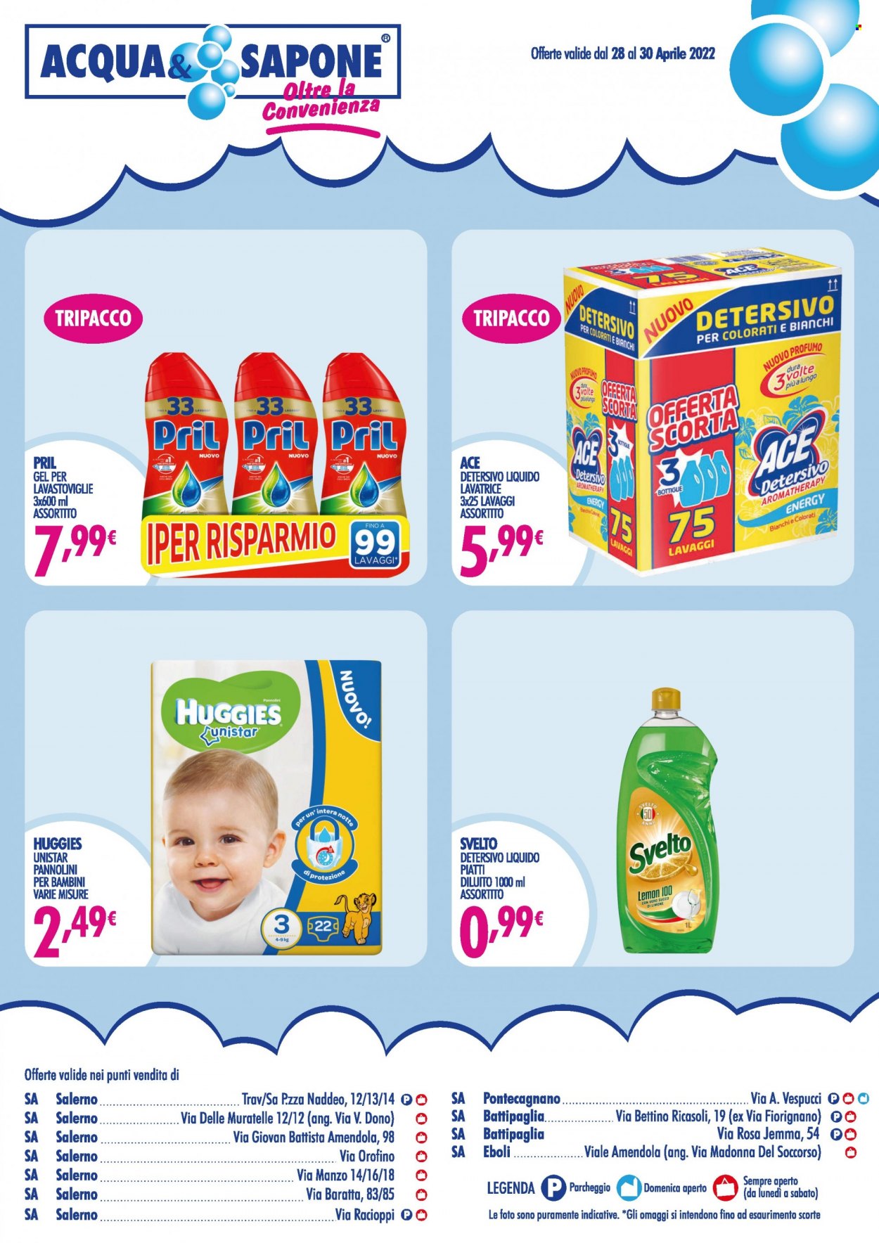 Volantino Acqua & Sapone - 28/4/2022 - 30/4/2022. Pagina 2
