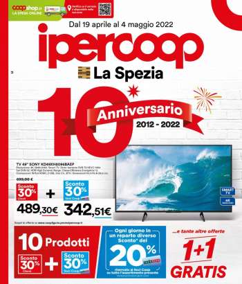 Volantino Coop - 19/4/2022 - 4/5/2022.