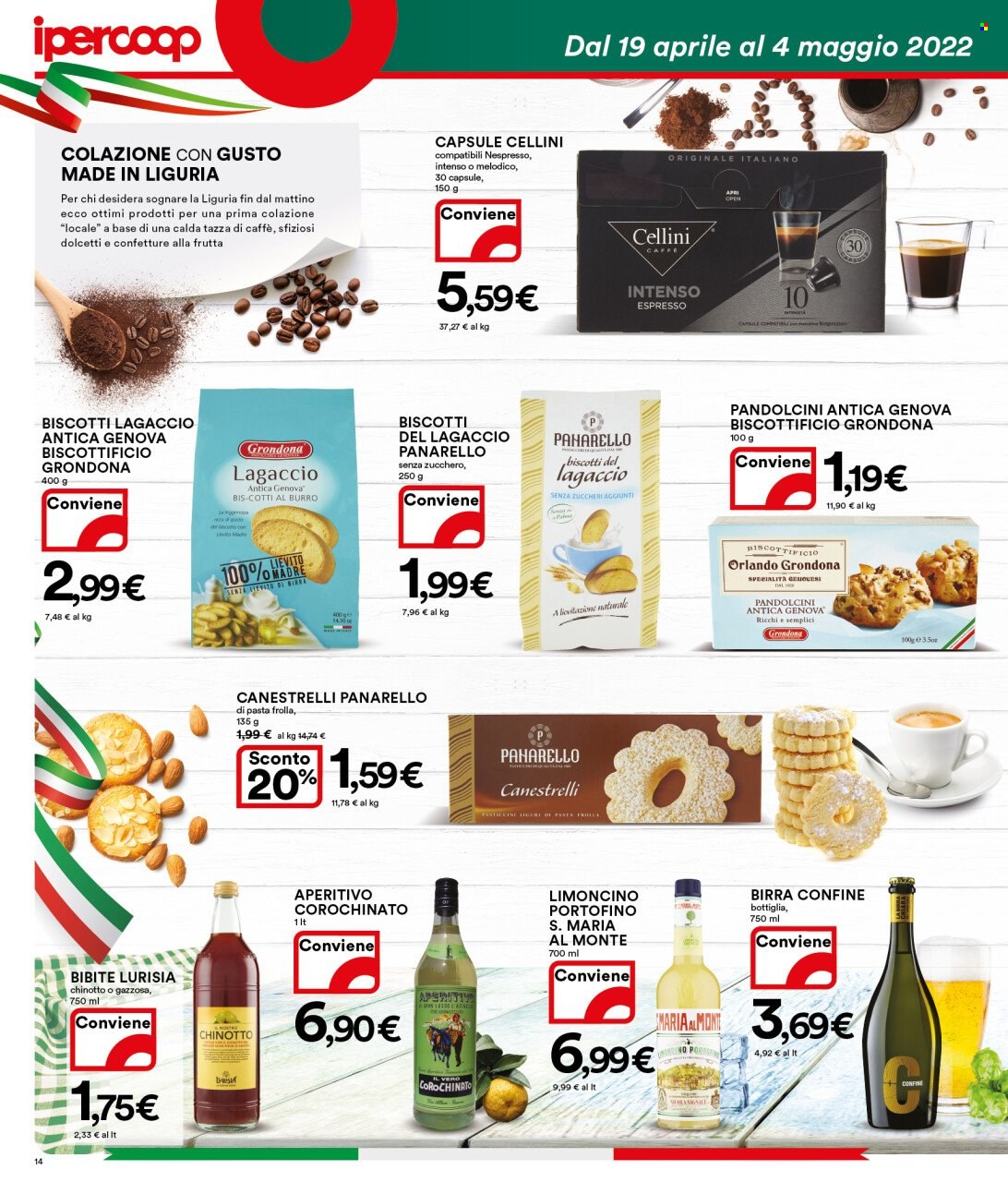 Leták Coop - 19.4.2022 - 4.5.2022. Strana 14