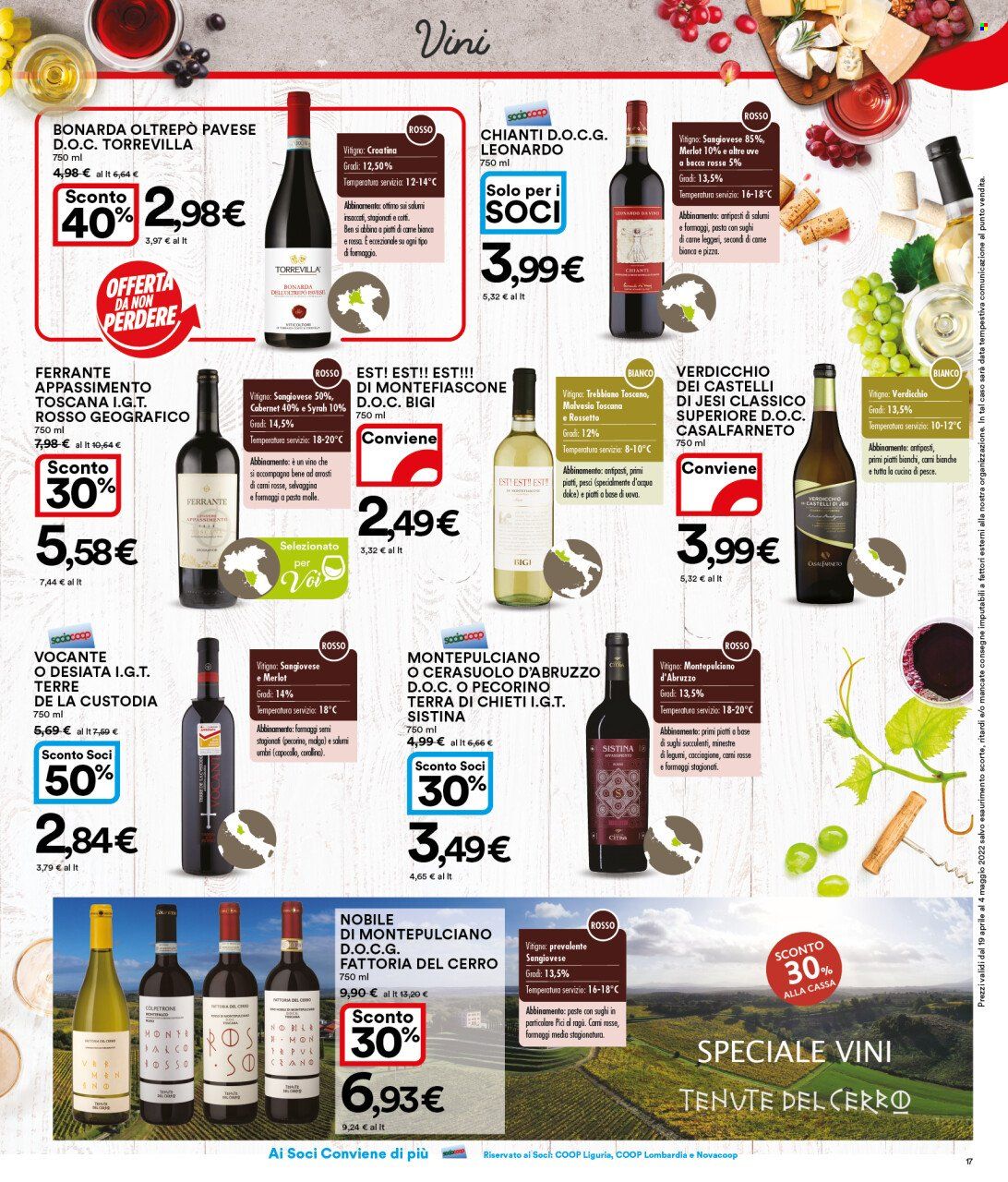 Leták Coop - 19.4.2022 - 4.5.2022. Strana 17