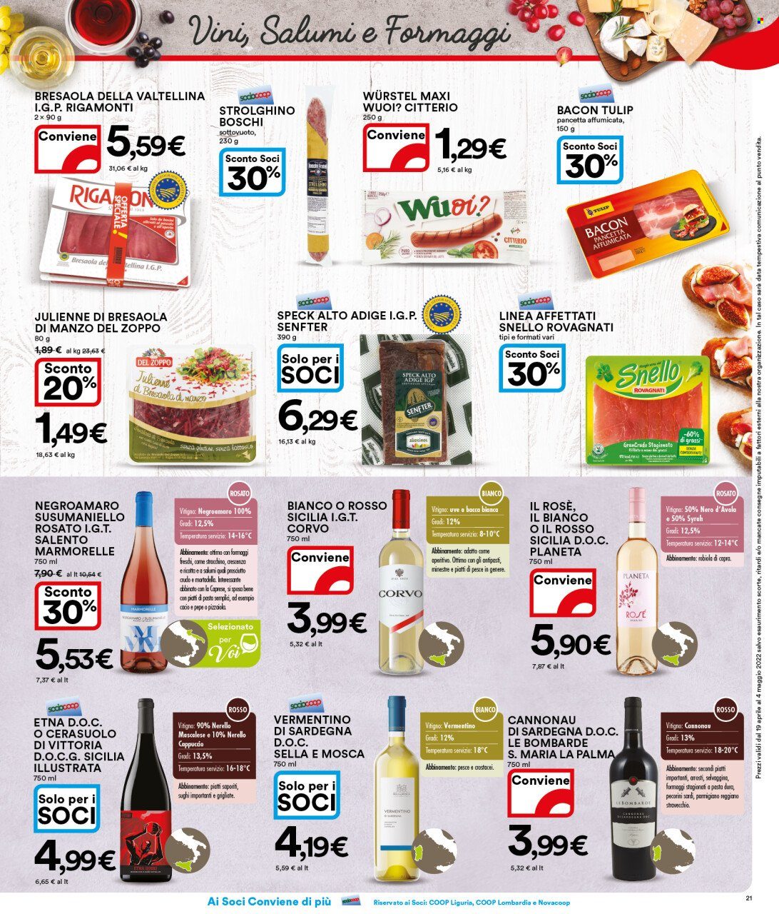 Leták Coop - 19.4.2022 - 4.5.2022. Strana 21