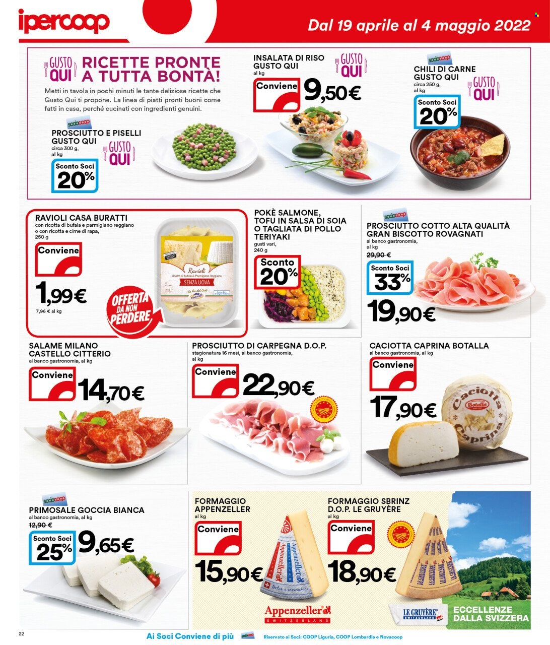 Leták Coop - 19.4.2022 - 4.5.2022. Strana 22