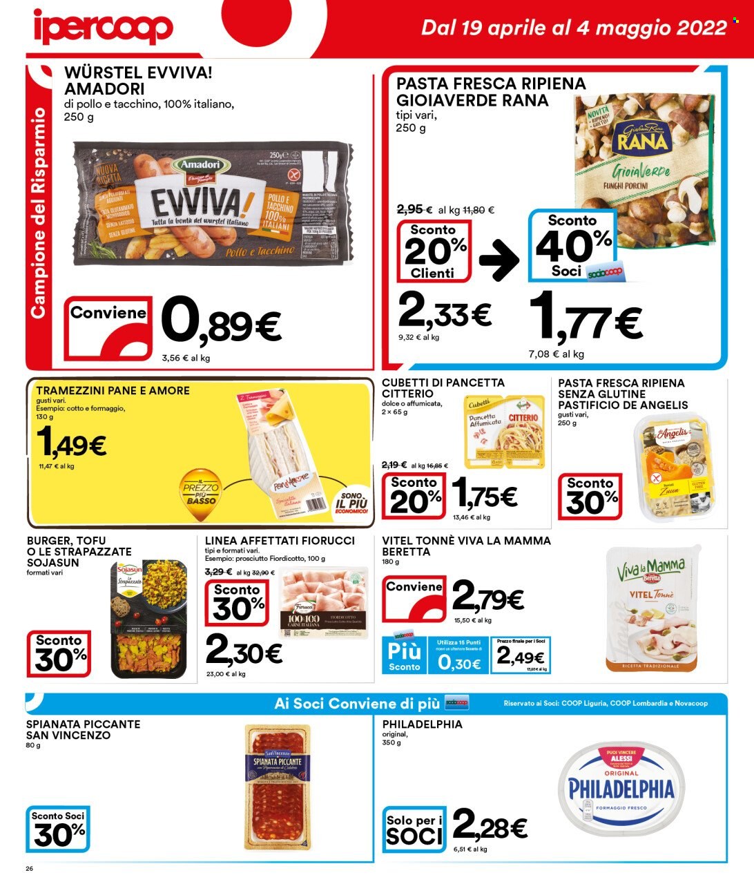 Leták Coop - 19.4.2022 - 4.5.2022. Strana 26