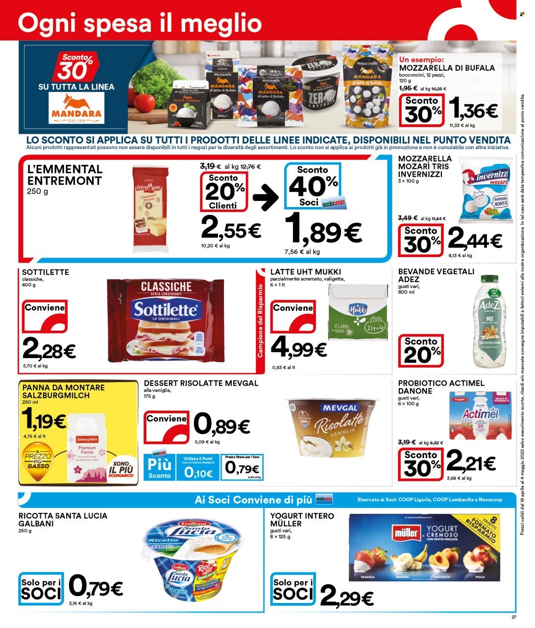 Leták Coop - 19.4.2022 - 4.5.2022. Strana 27