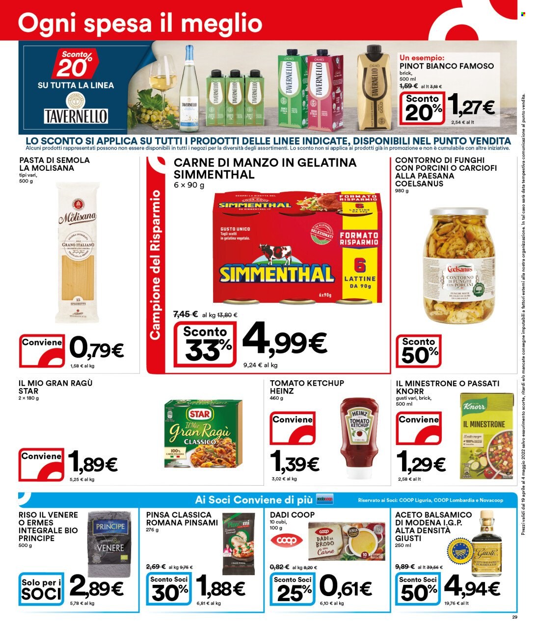 Leták Coop - 19.4.2022 - 4.5.2022. Strana 29