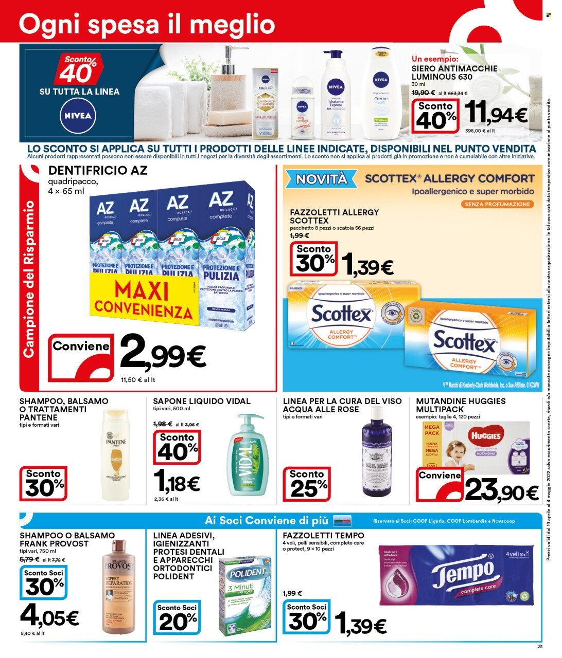 Leták Coop - 19.4.2022 - 4.5.2022. Strana 31