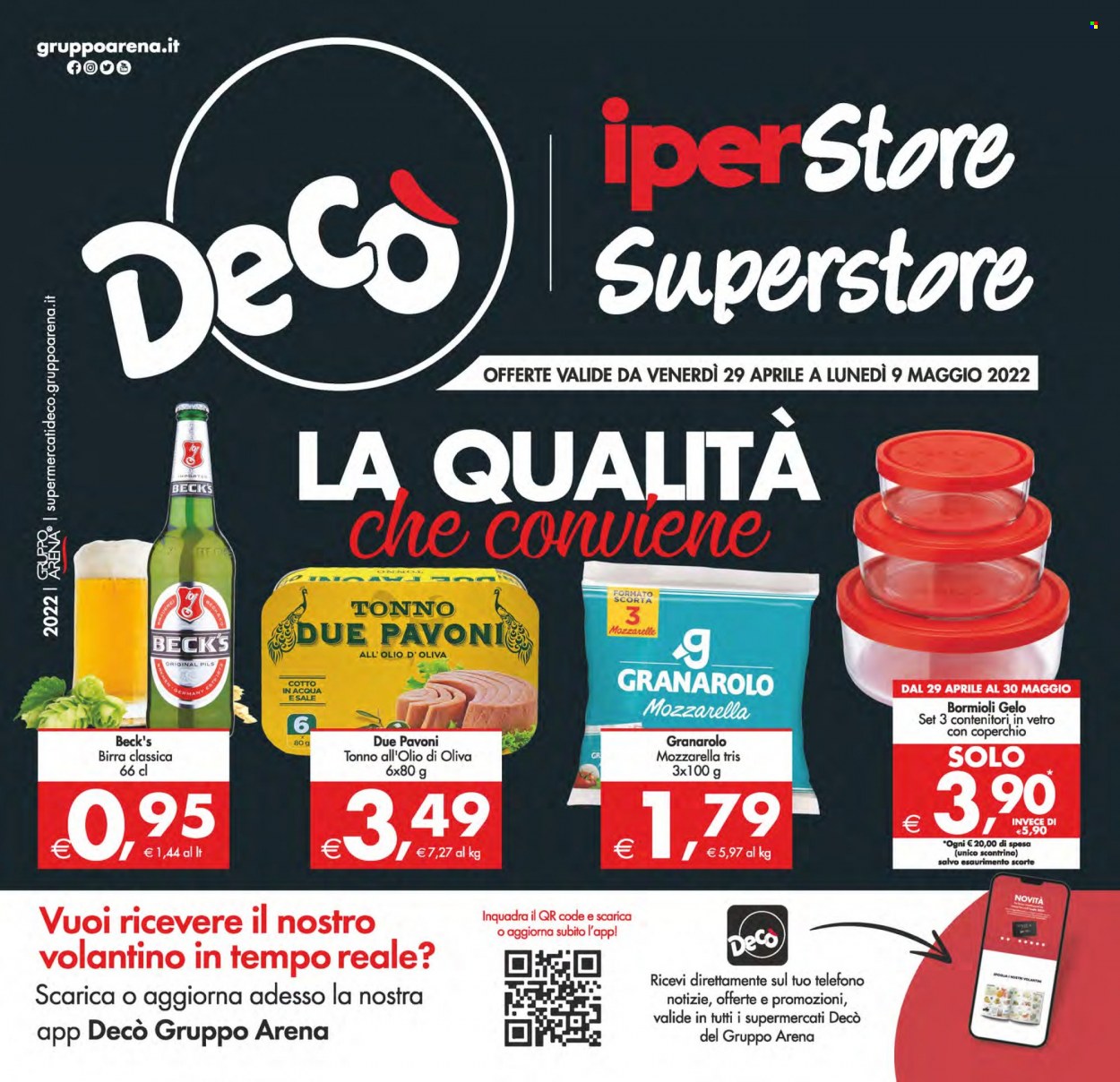 Volantino Deco - 29/4/2022 - 9/5/2022. Pagina 1