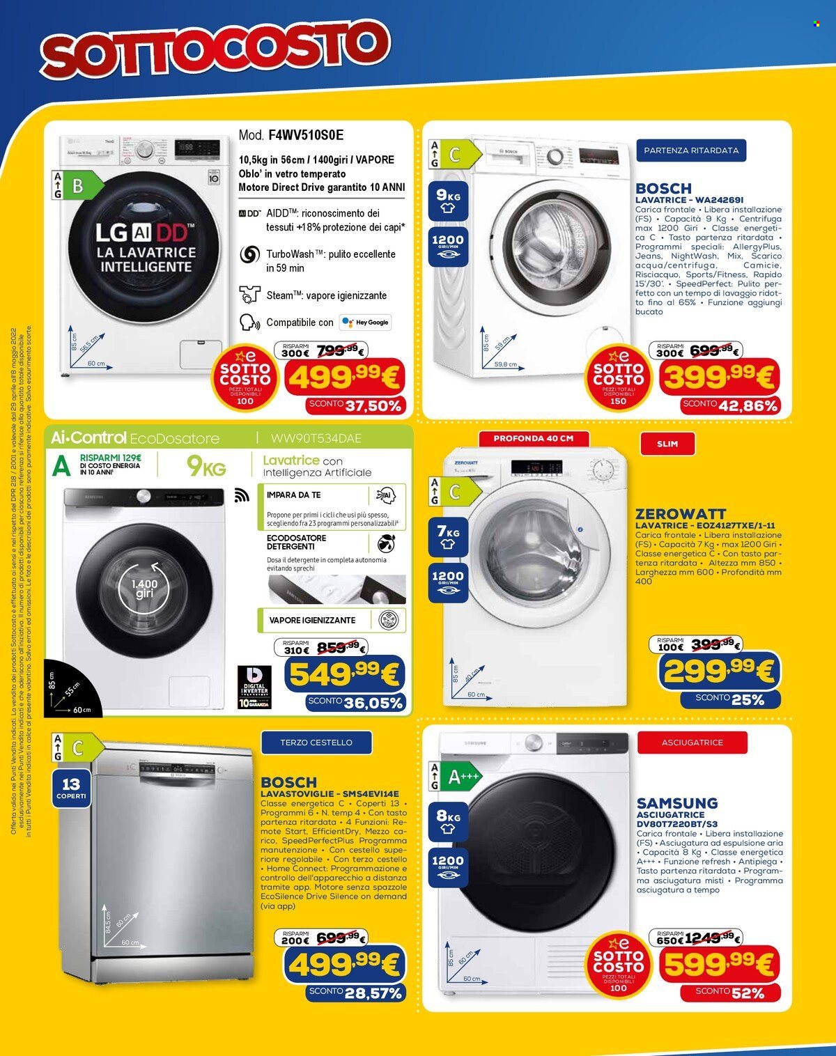 Volantino Euronics - 29/4/2022 - 8/5/2022. Pagina 12