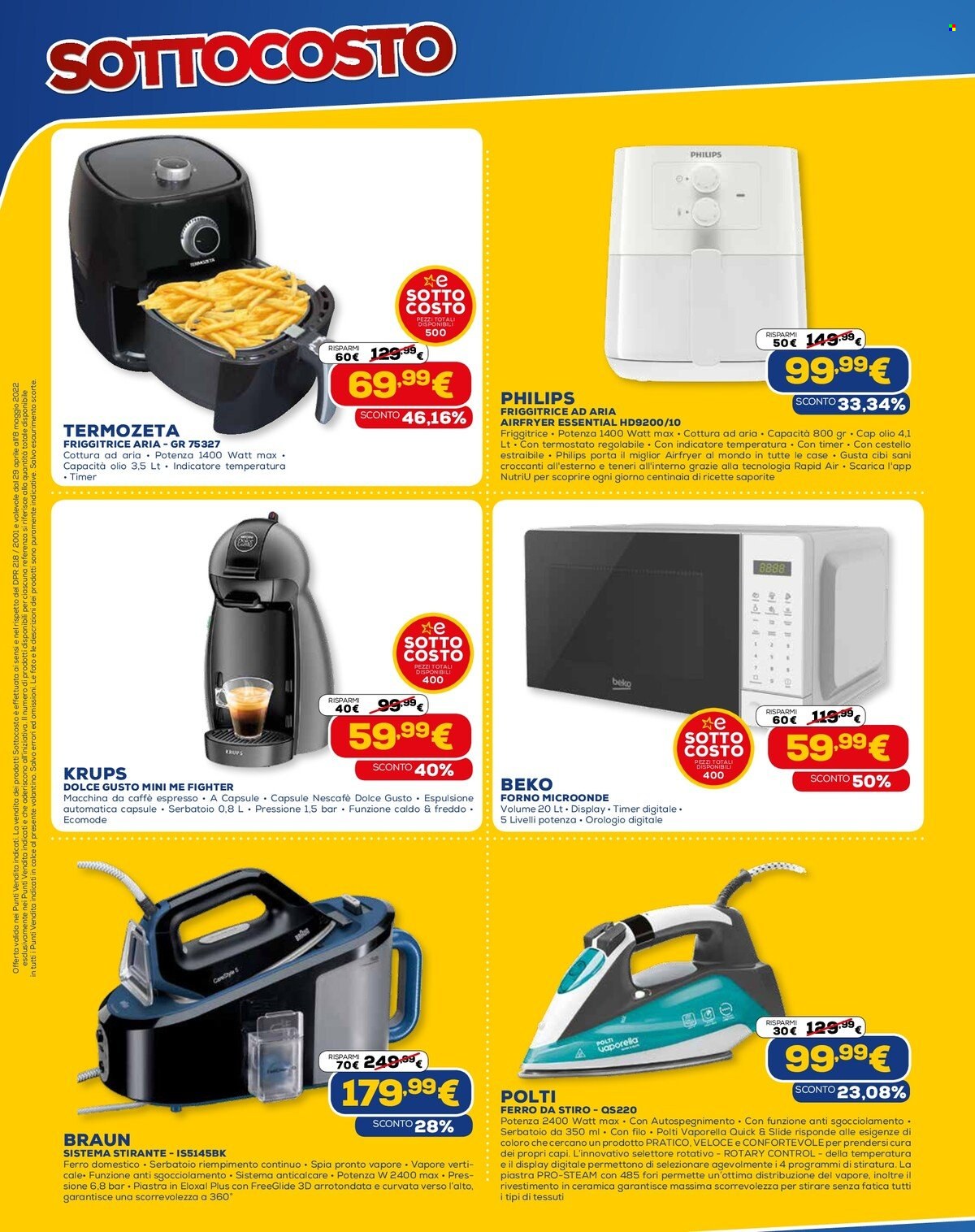 Volantino Euronics - 29/4/2022 - 8/5/2022. Pagina 17
