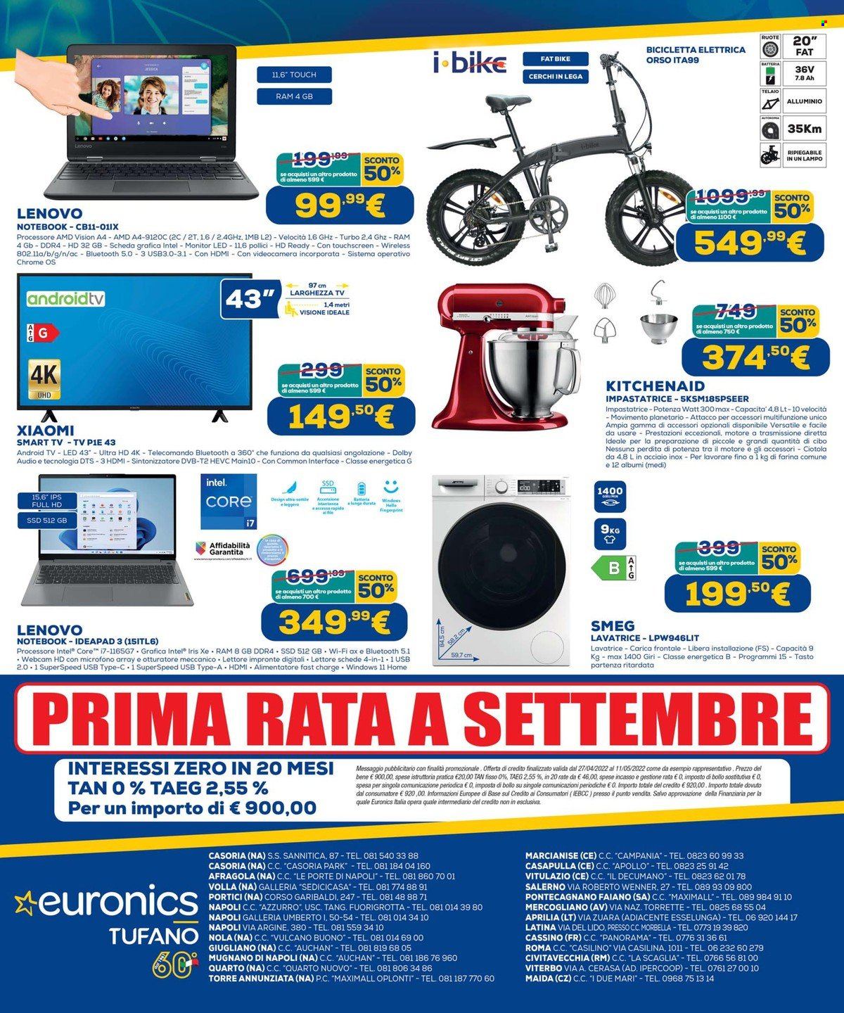 Volantino Euronics - 27/4/2022 - 11/5/2022. Pagina 28