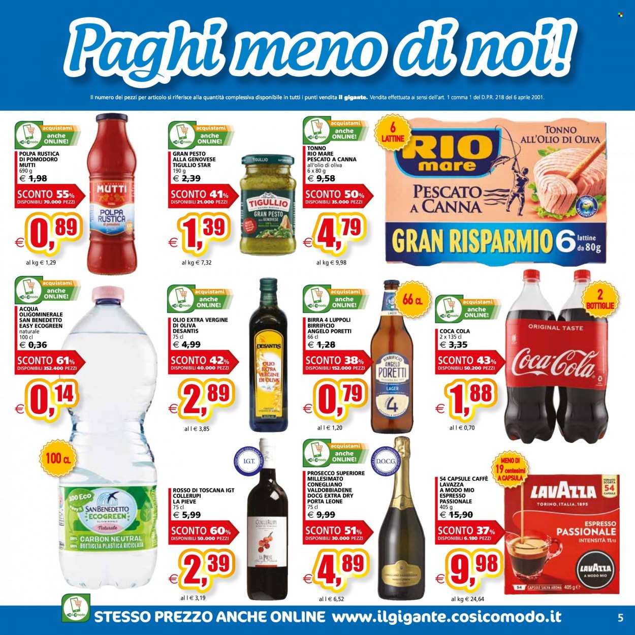 Volantino Il Gigante - 30/4/2022 - 9/5/2022. Pagina 5