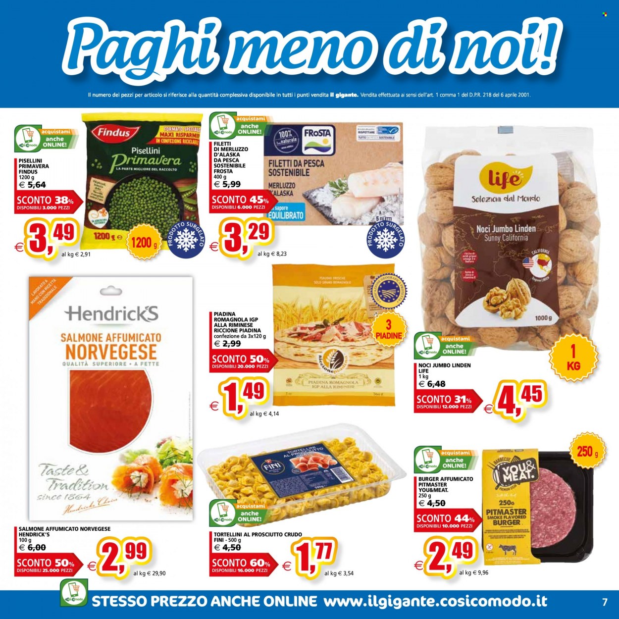 Volantino Il Gigante - 30/4/2022 - 9/5/2022. Pagina 7