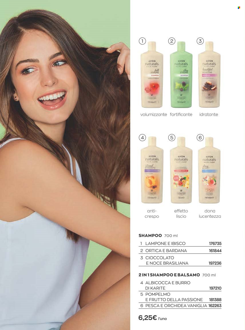 thumbnail - Volantino Avon - 1/5/2022 - 31/5/2022 - Prodotti in offerta - balsamo, shampoo. Pagina 133.