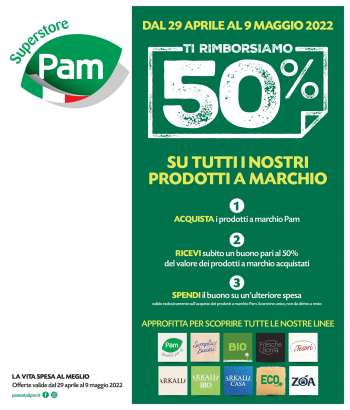Volantino Pam Panorama - 29/4/2022 - 9/5/2022.