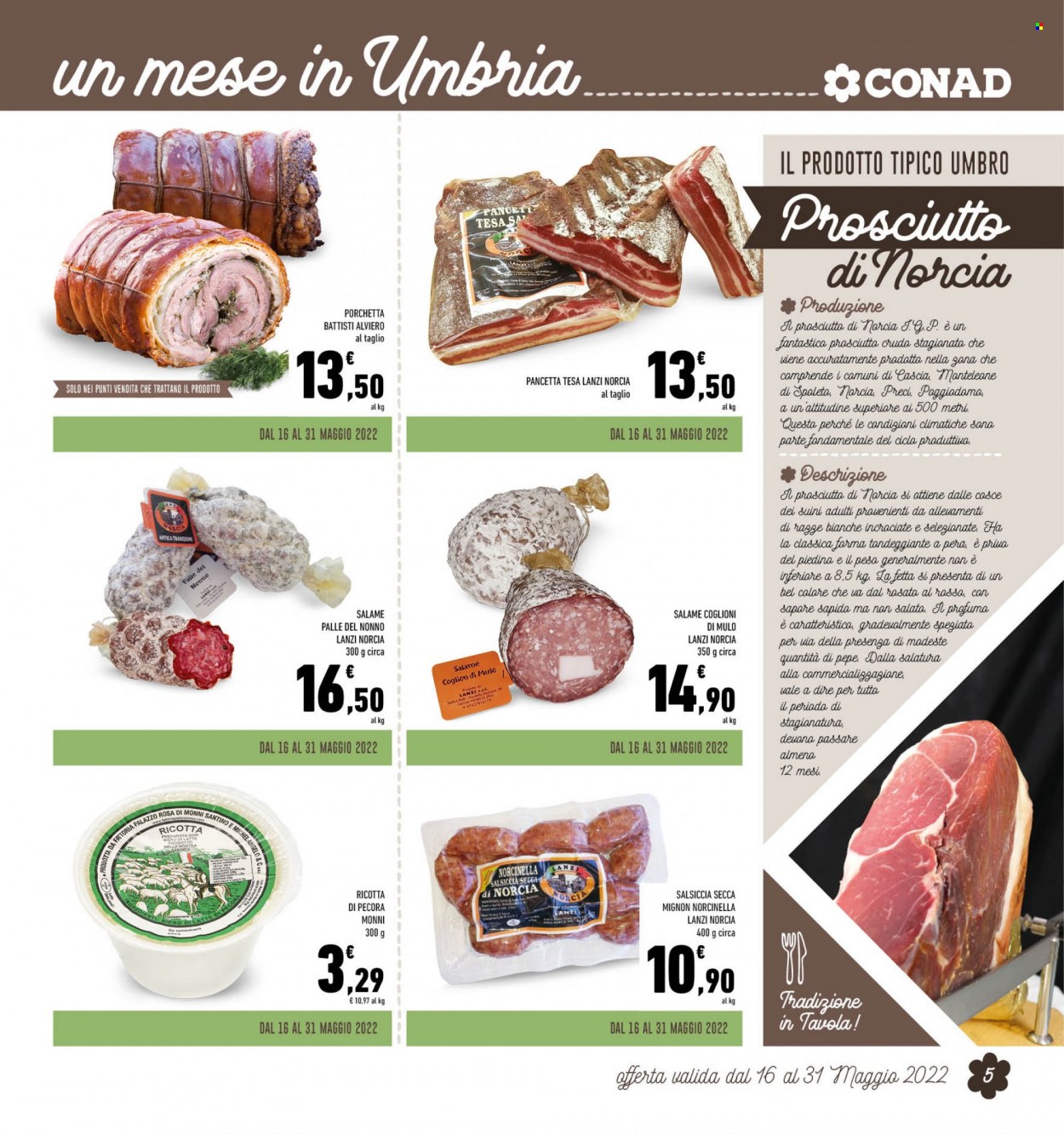 Leták Conad - 1.5.2022 - 31.5.2022. Strana 5