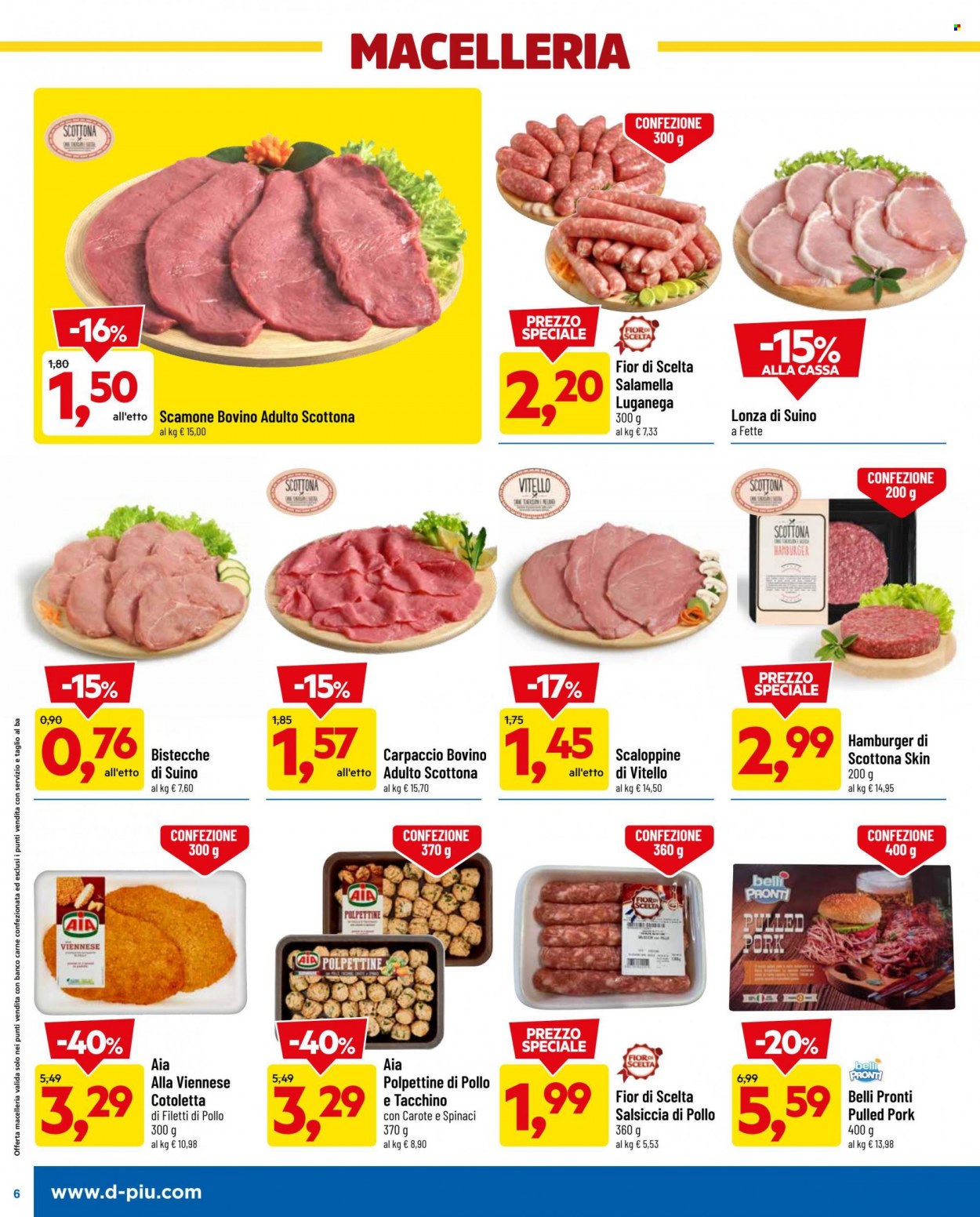 Volantino Dpiù - 19/4/2022 - 1/5/2022. Pagina 6