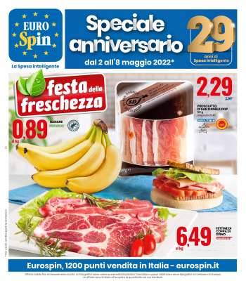 Volantino EuroSpin - 2/5/2022 - 18/5/2022.