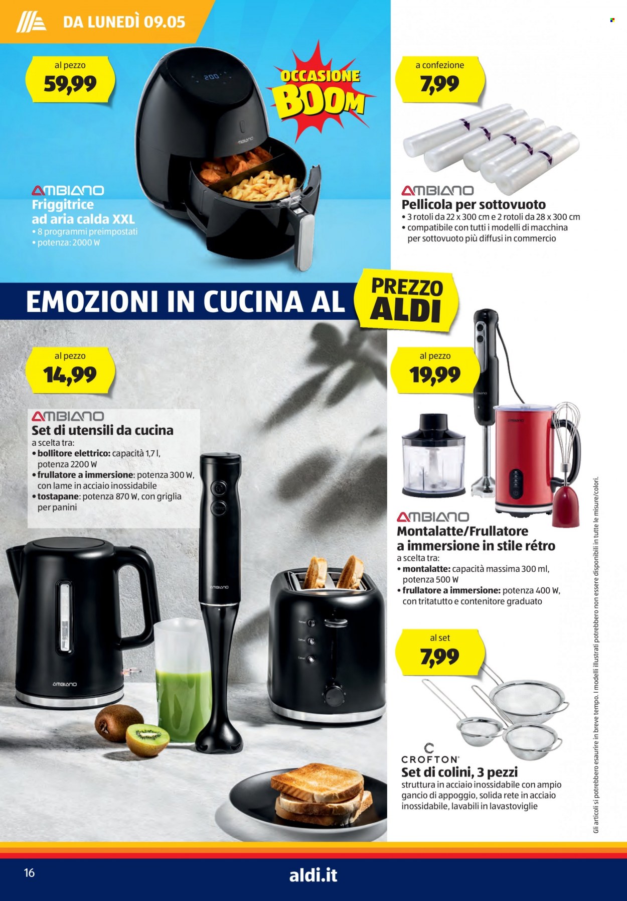 Volantino Aldi - 9/5/2022 - 15/5/2022. Pagina 16