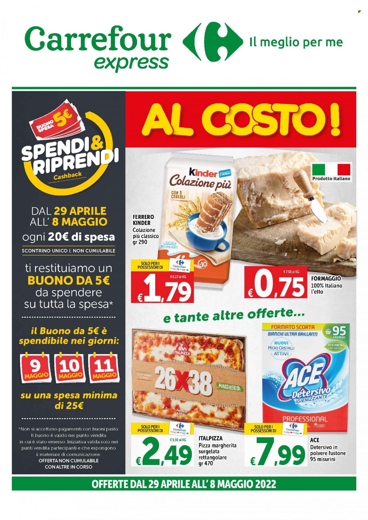 Leták Carrefour - 29.4.2022 - 8.5.2022. Strana 1