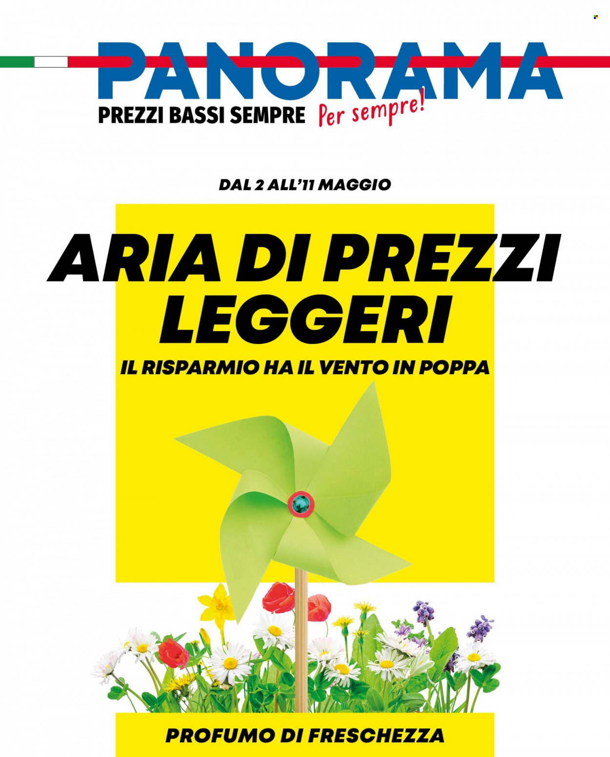 Volantino Panorama - 2/5/2022 - 11/5/2022. Pagina 1