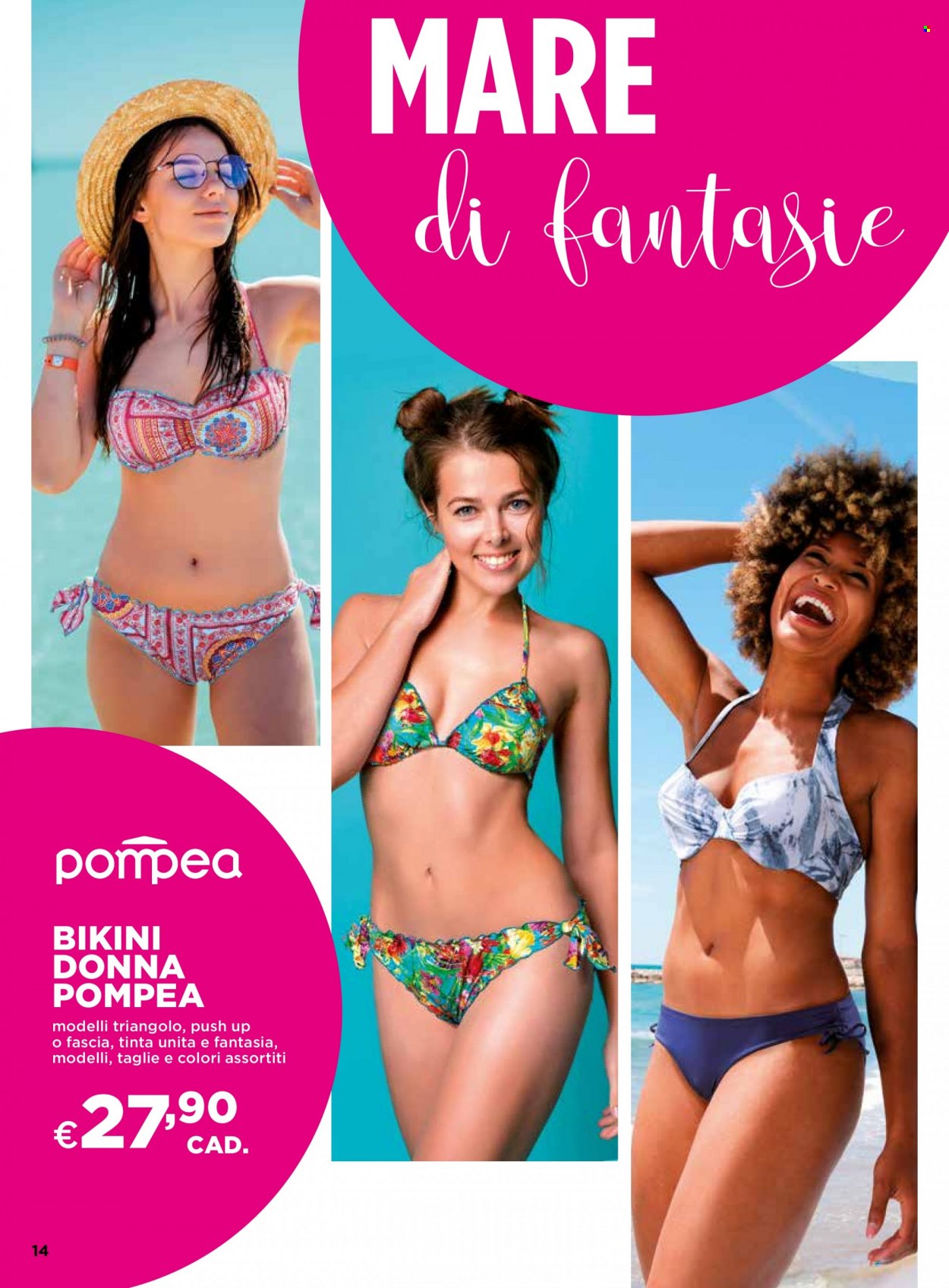 thumbnail - Volantino Coop - 5/5/2022 - 1/6/2022 - Prodotti in offerta - bikini. Pagina 14.