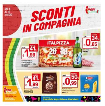 Volantino Iper, La grande i - 6/5/2022 - 15/5/2022.