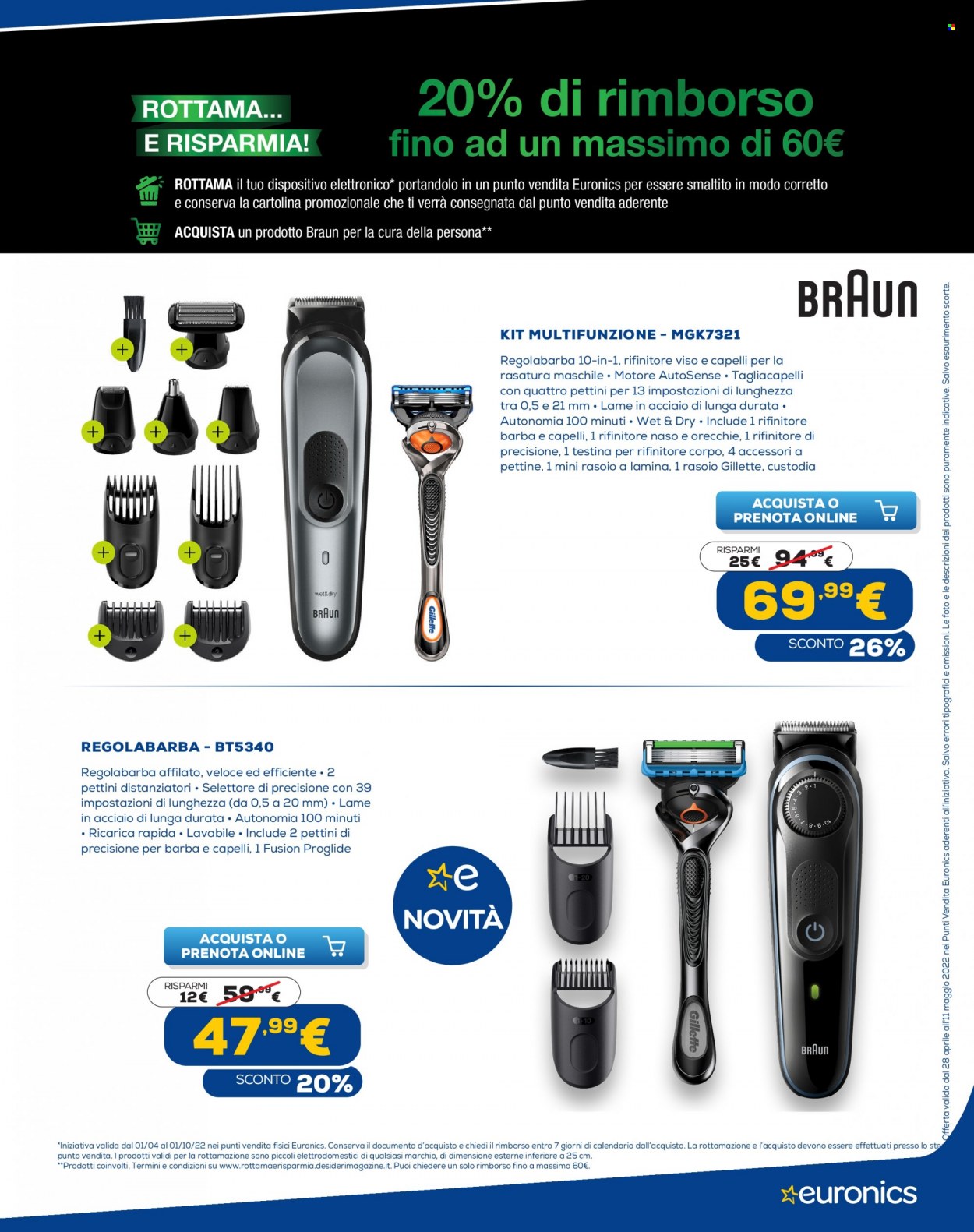 Volantino Euronics - 28/4/2022 - 11/5/2022. Pagina 17