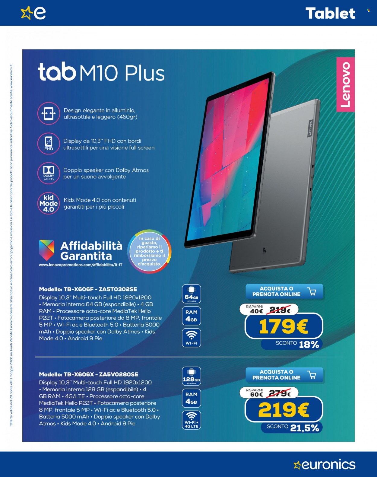 Volantino Euronics - 28/4/2022 - 11/5/2022. Pagina 4