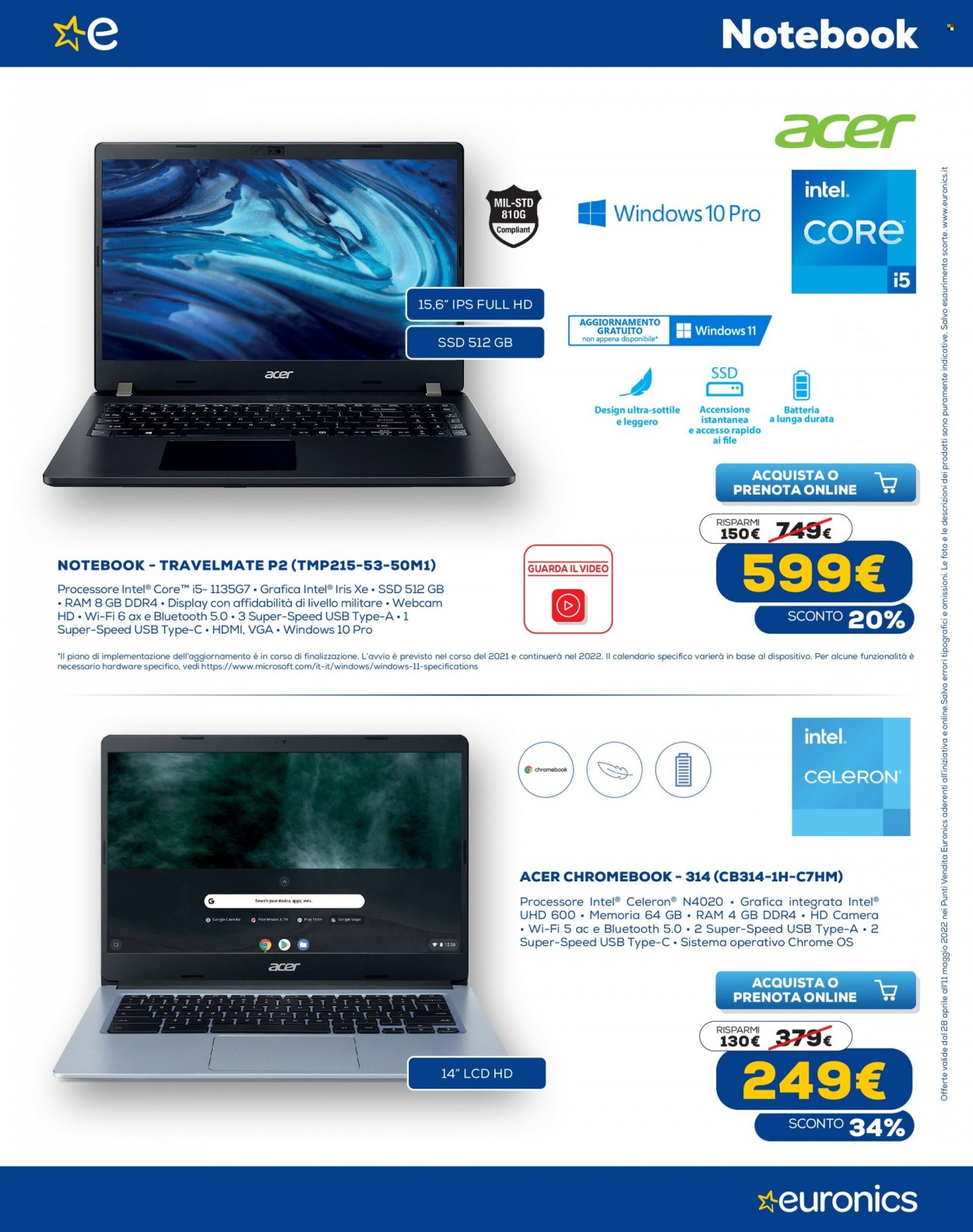 Volantino Euronics - 28/4/2022 - 11/5/2022. Pagina 7