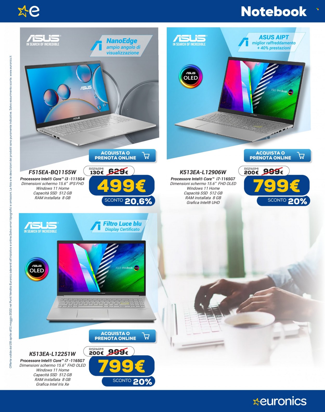 Volantino Euronics - 28/4/2022 - 11/5/2022. Pagina 10